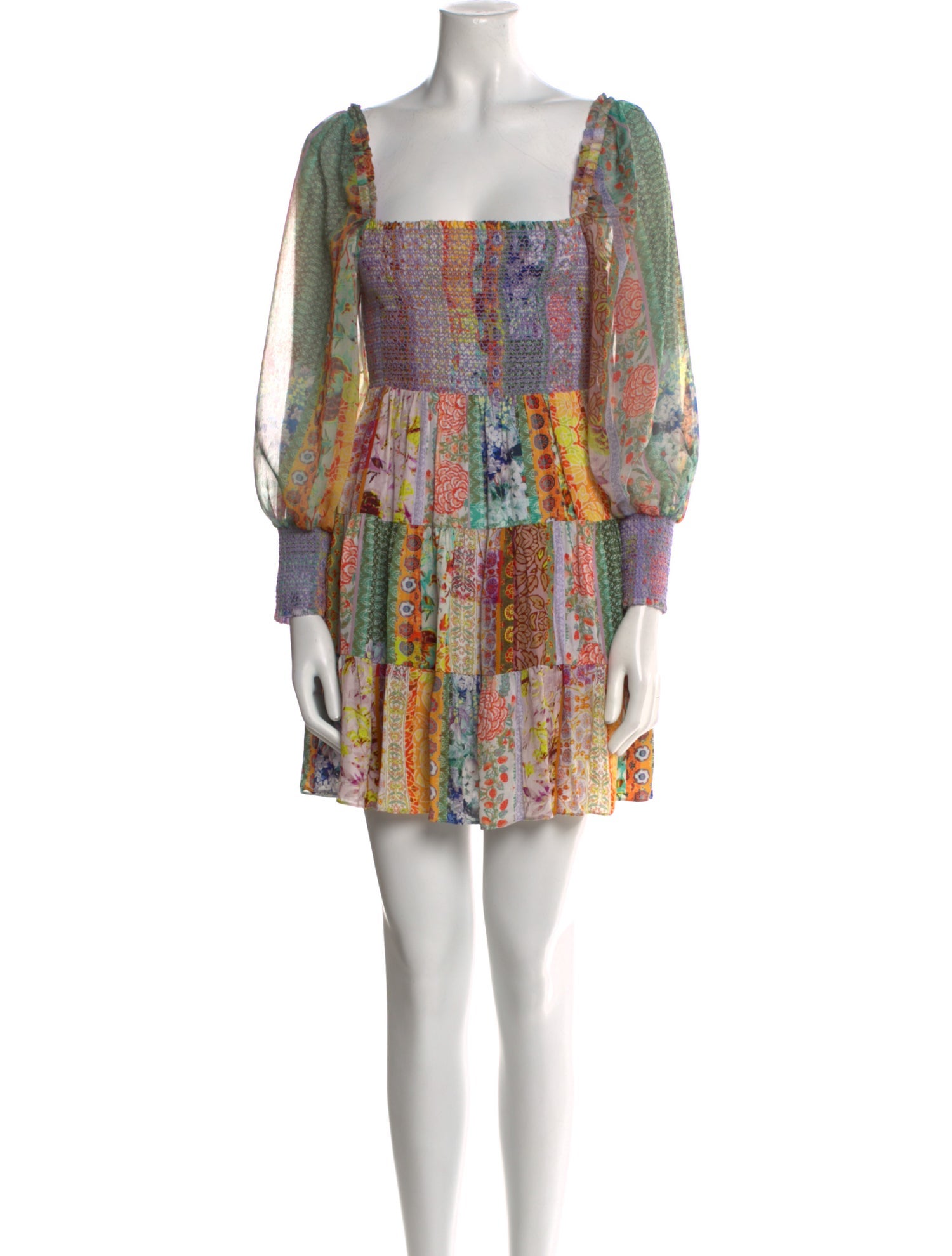 Alice + Olivia Printed Mini Dress