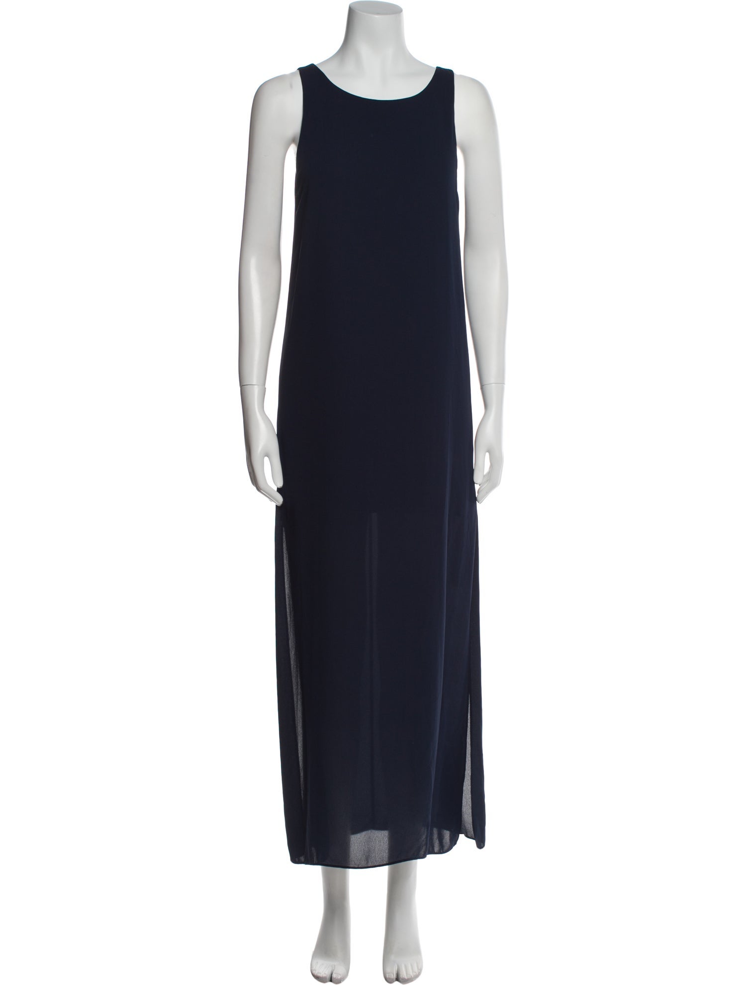 Alice + Olivia Scoop Neck Long Dress