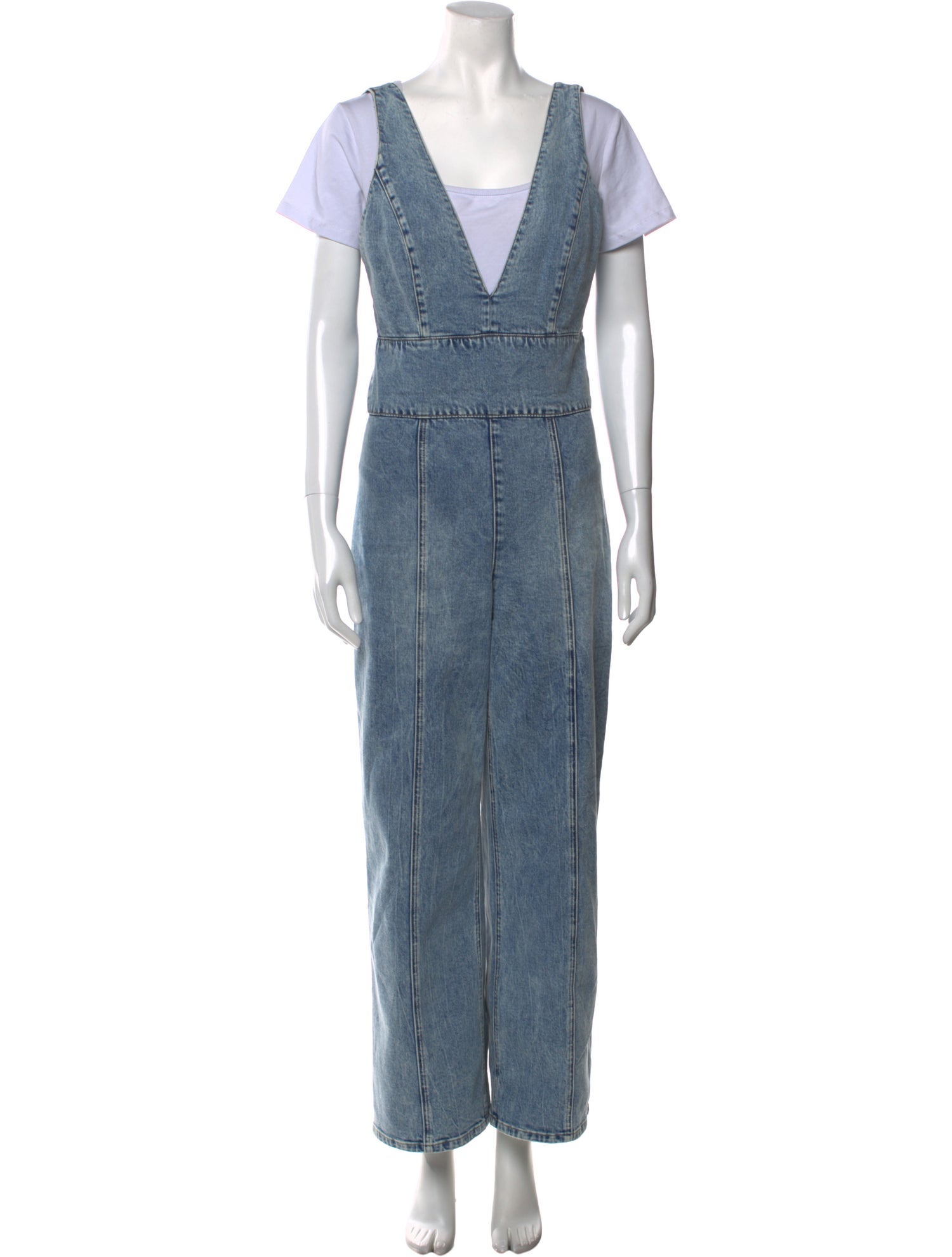 Alice + Olivia V-Neck Jumpsuit