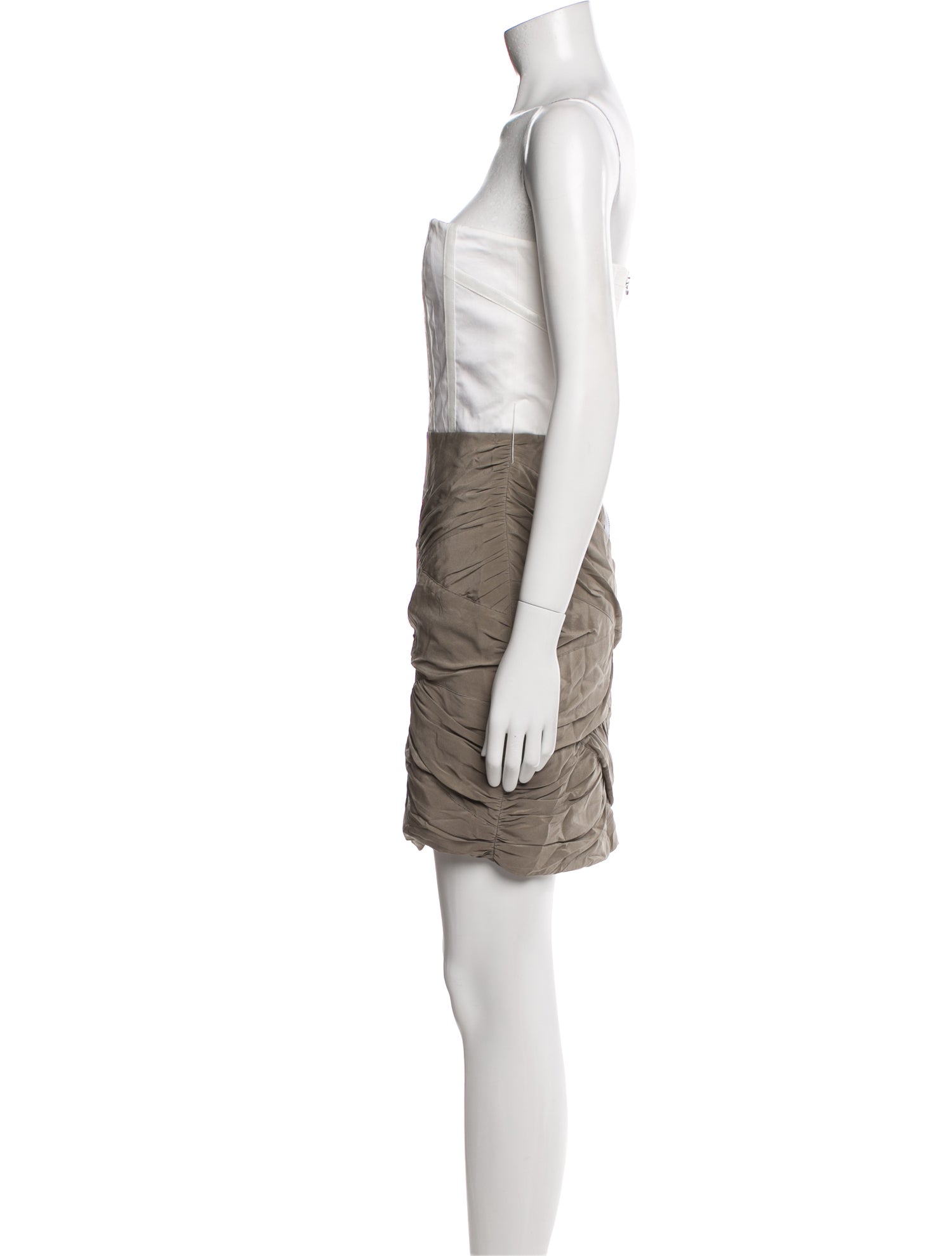 Alice + Olivia Strapless Mini Dress