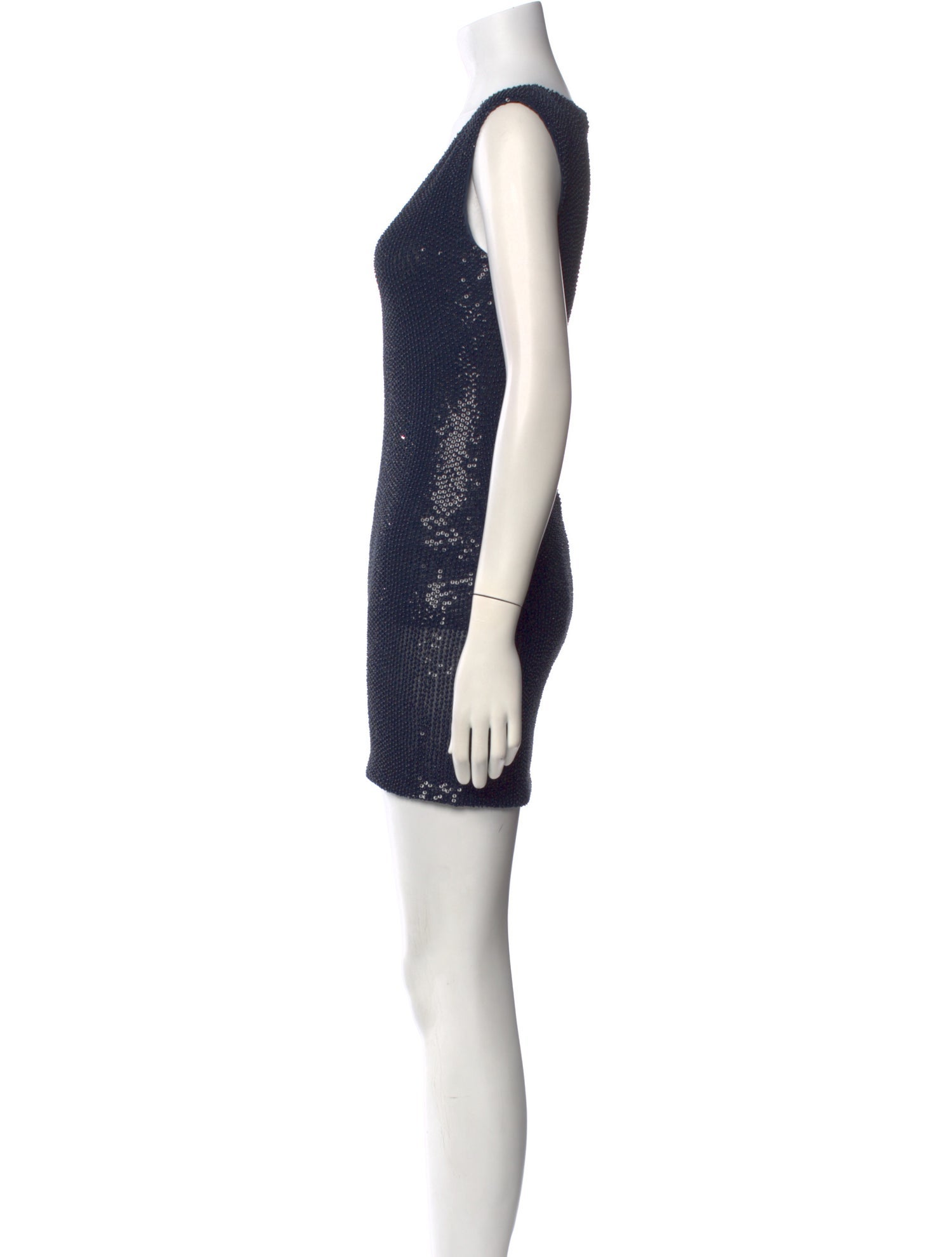 Alice + Olivia V-Neck Mini Dress