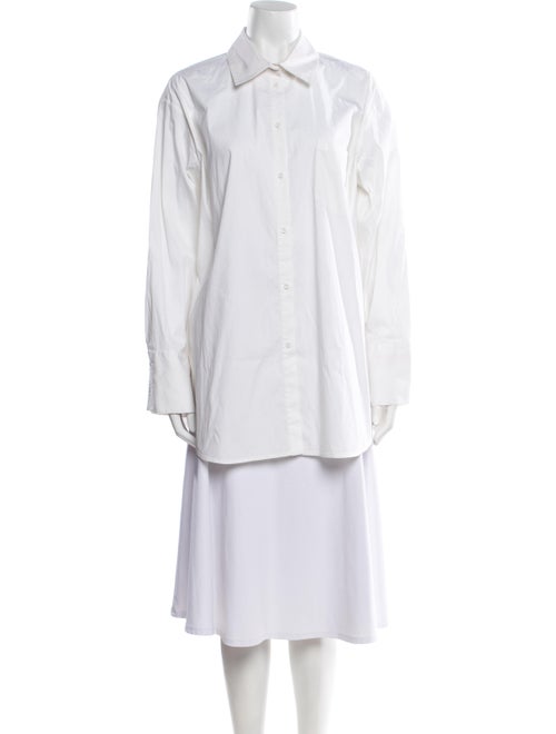 Alice + Olivia Long Sleeve Button-Up Top