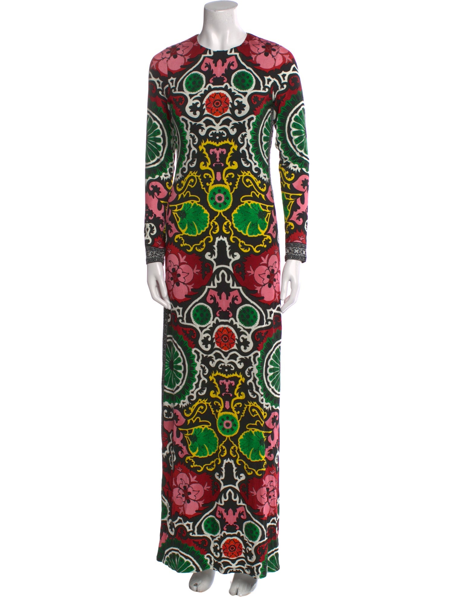 Alice + Olivia Printed Long Dress