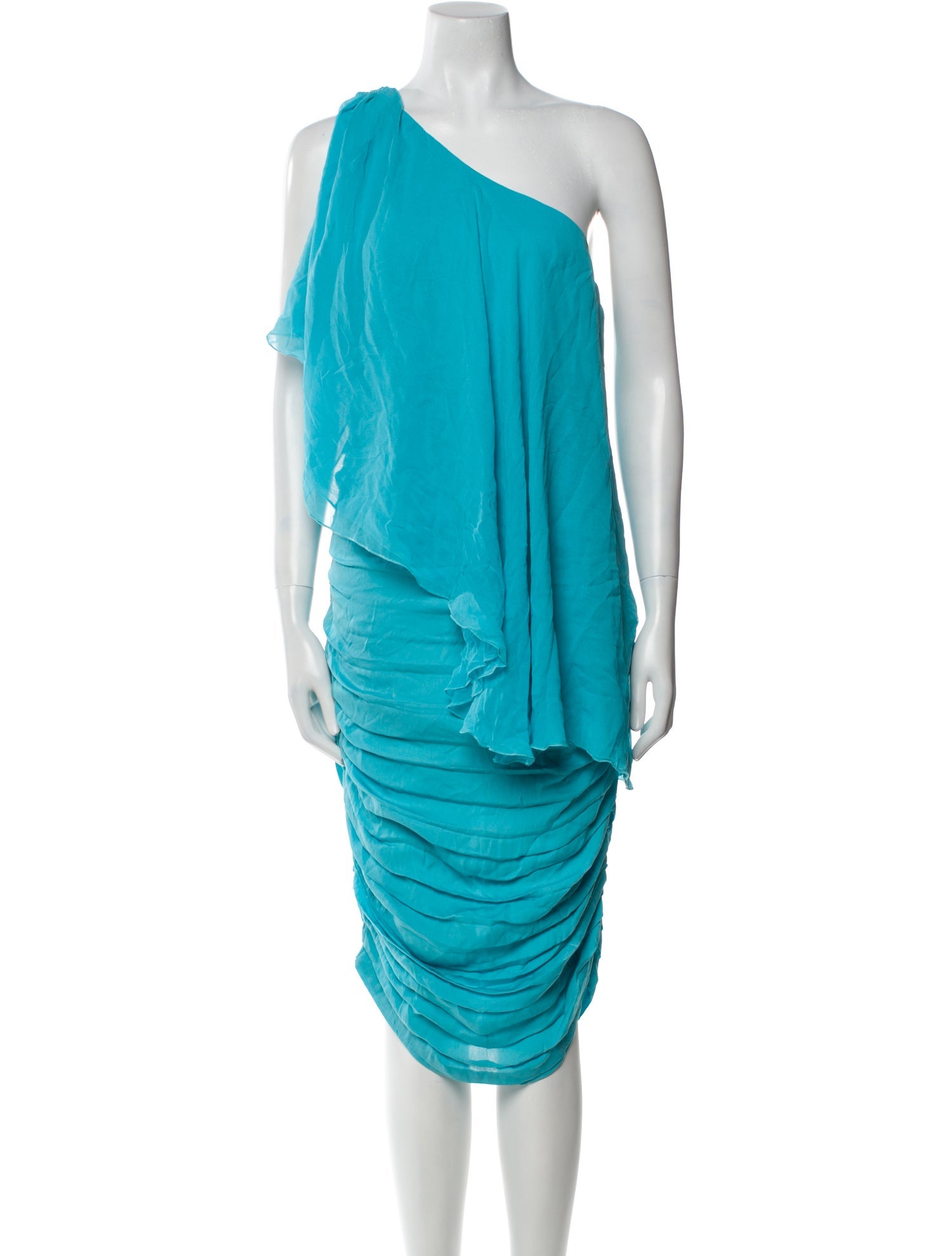 Alice + Olivia Silk Midi Length Dress