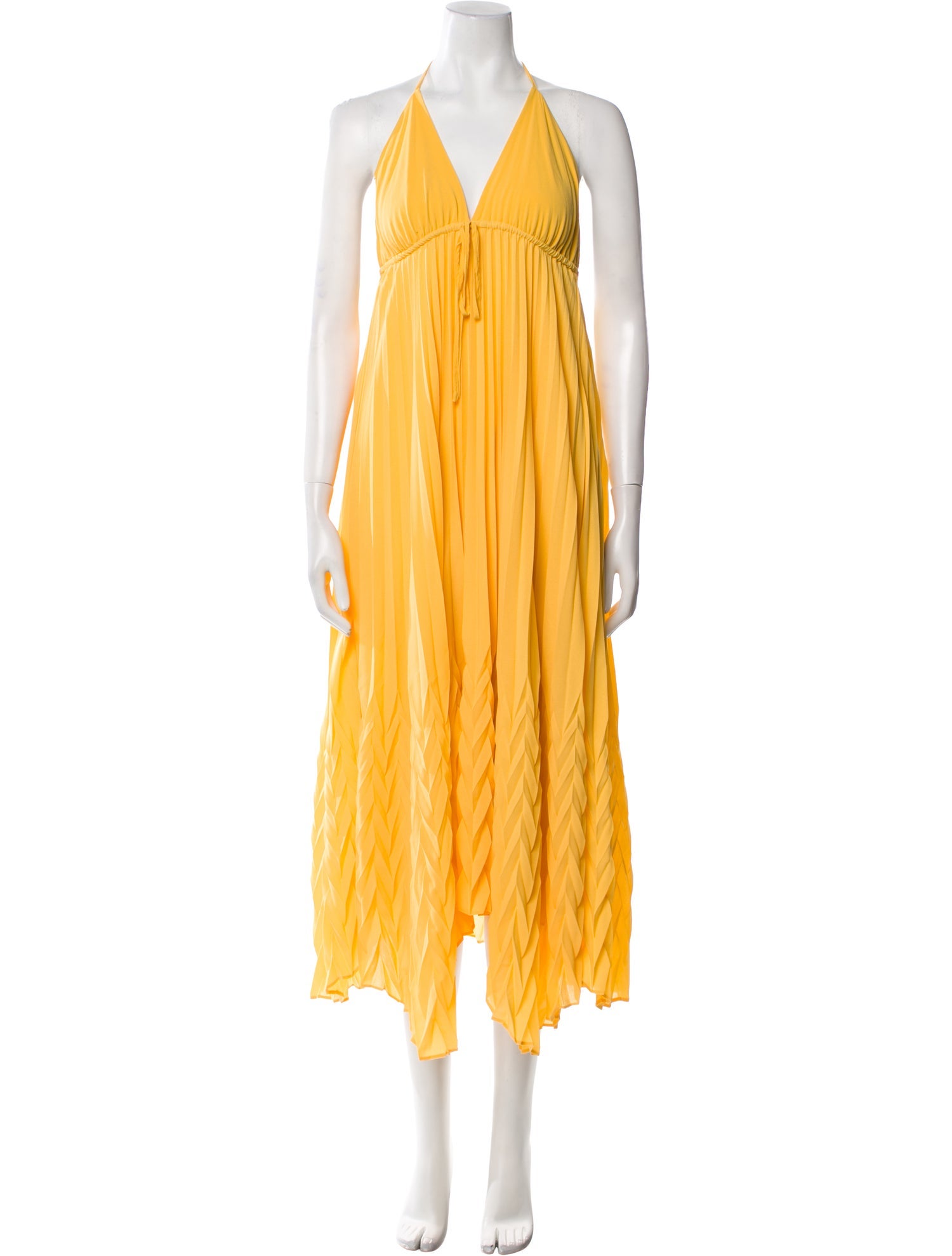 Alice + Olivia Silk Long Dress