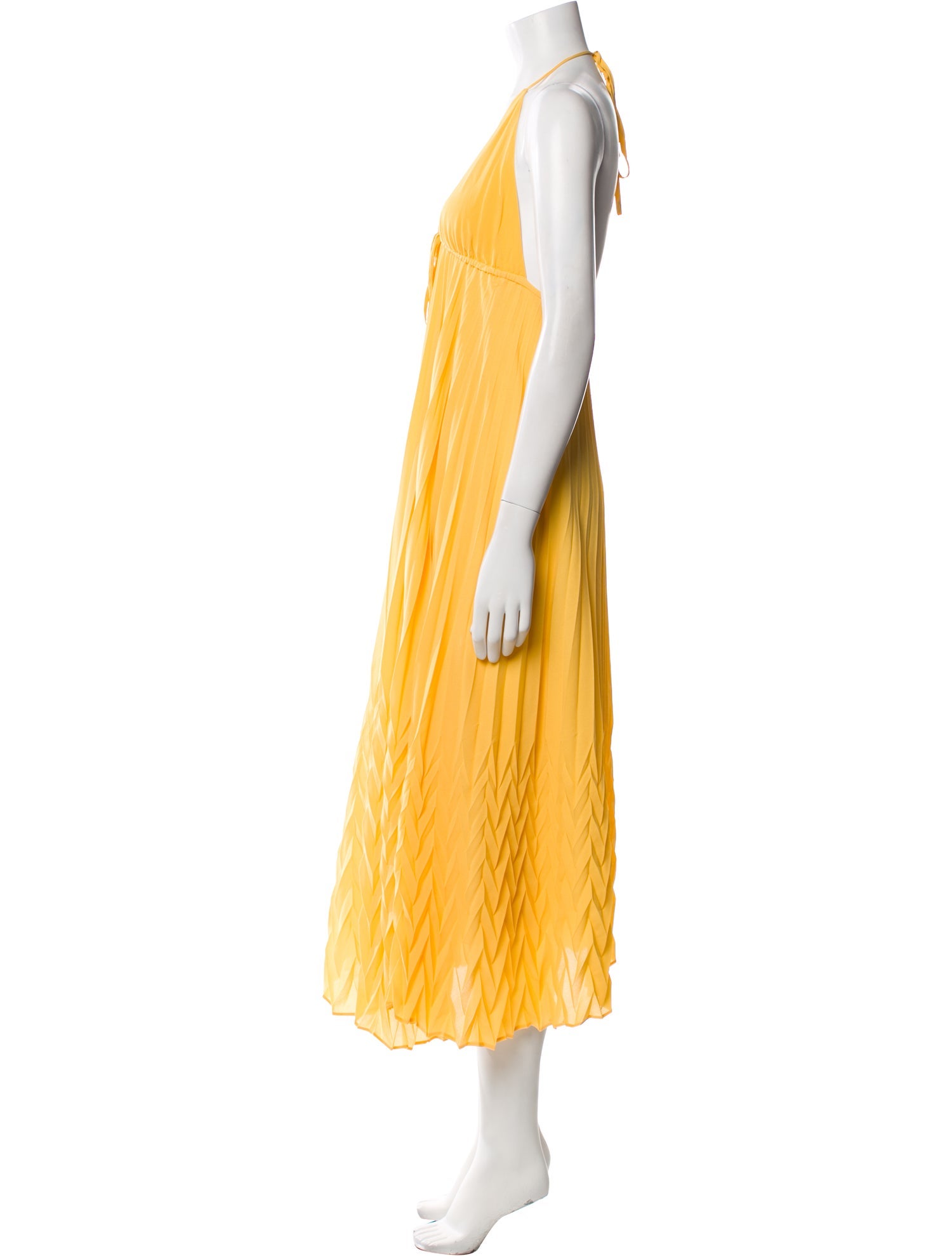 Alice + Olivia Silk Long Dress