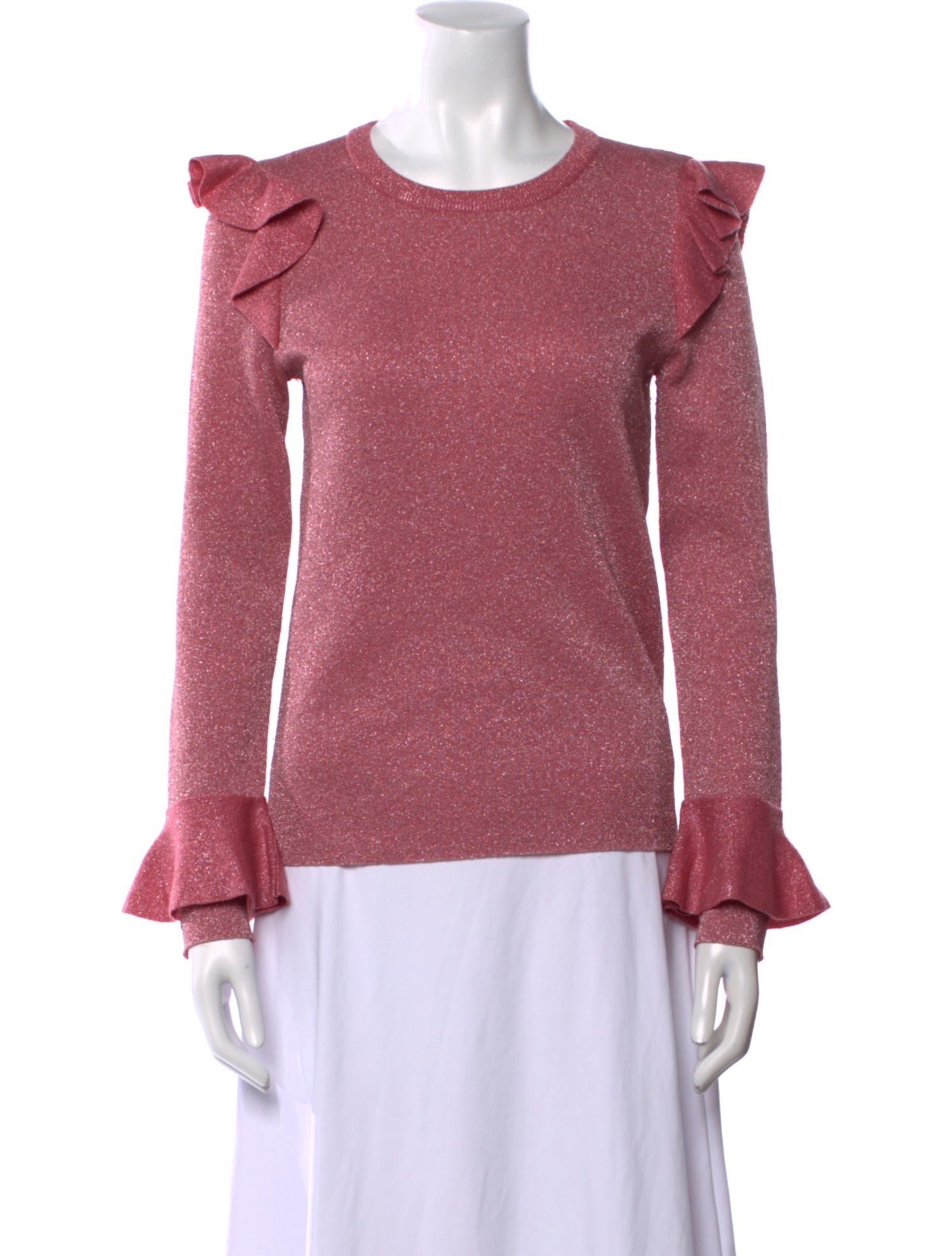 Alice + Olivia Wool Scoop Neck Sweater