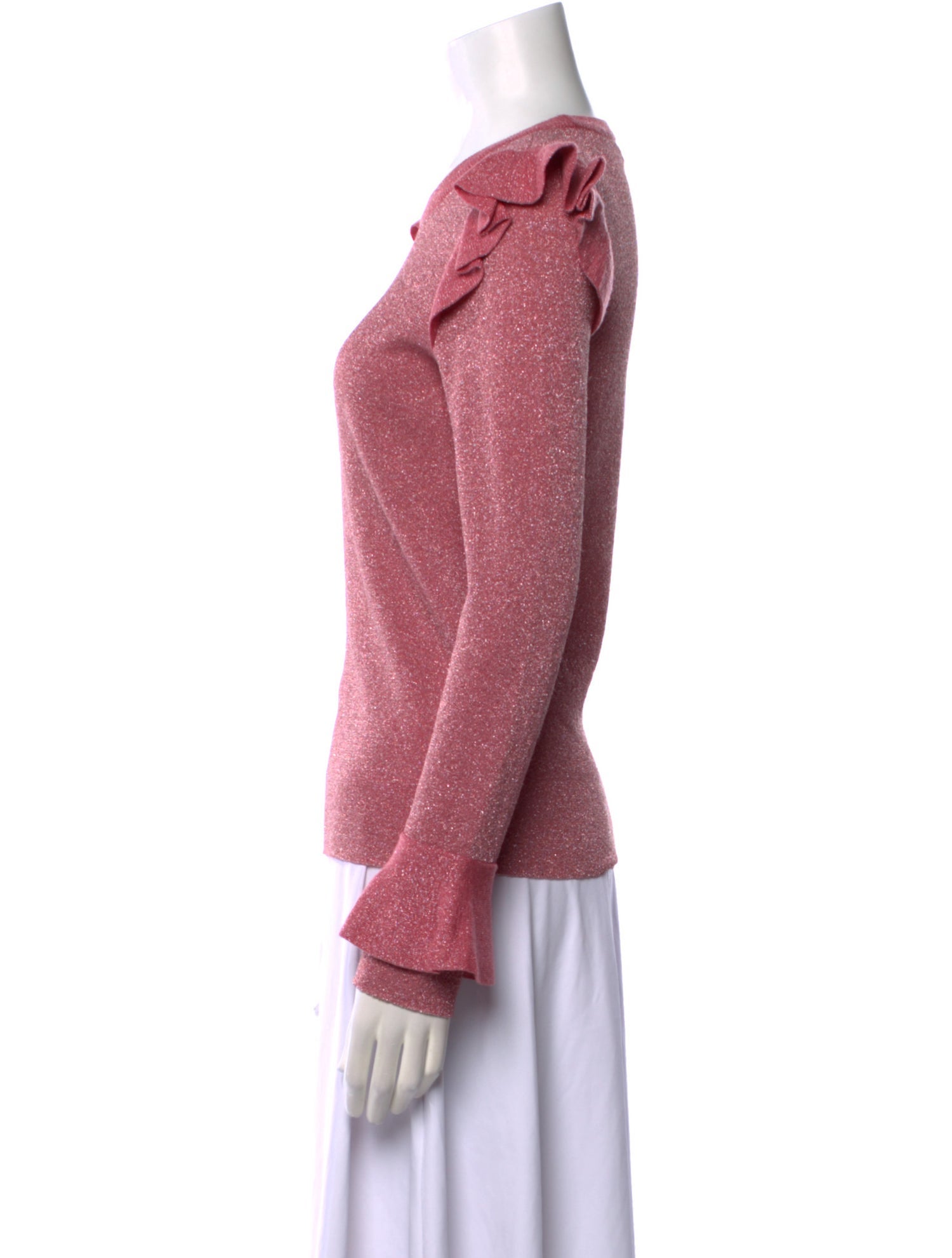 Alice + Olivia Wool Scoop Neck Sweater