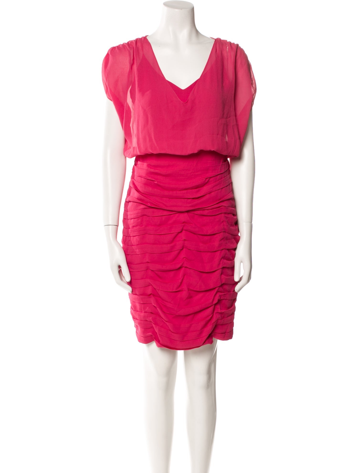 Alice + Olivia Silk Mini Dress