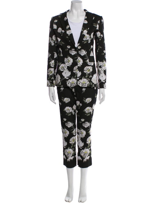 Alice + Olivia Floral Print Pantsuit