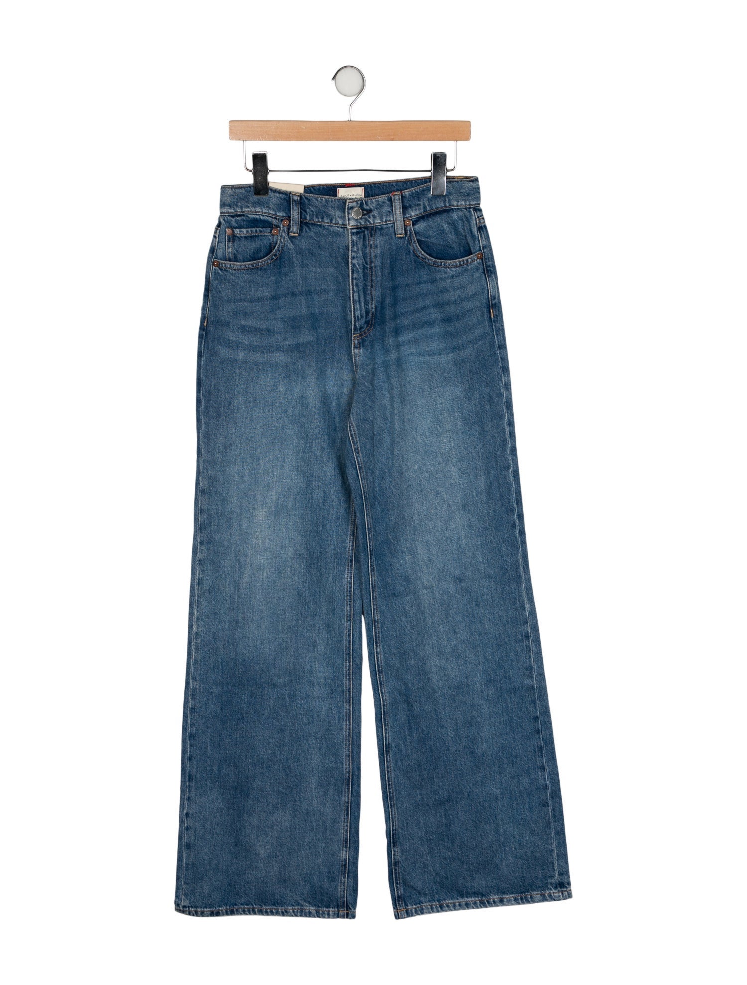 Alice + Olivia High-Rise Wide Leg Jeans w/ Tags