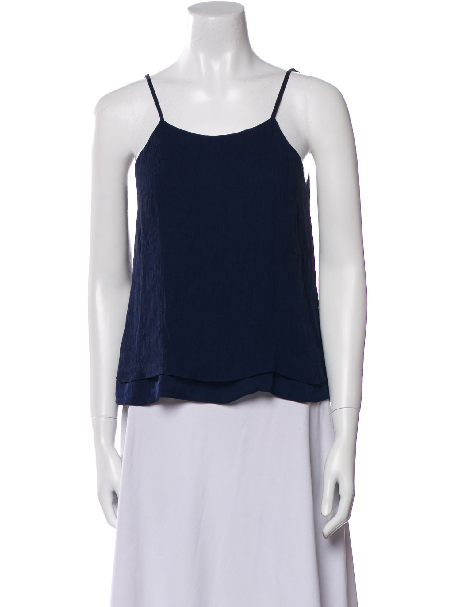 Alice + Olivia Square Neckline Sleeveless Top