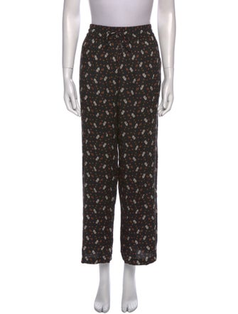 Alice + Olivia Floral Print Wide Leg Pants
