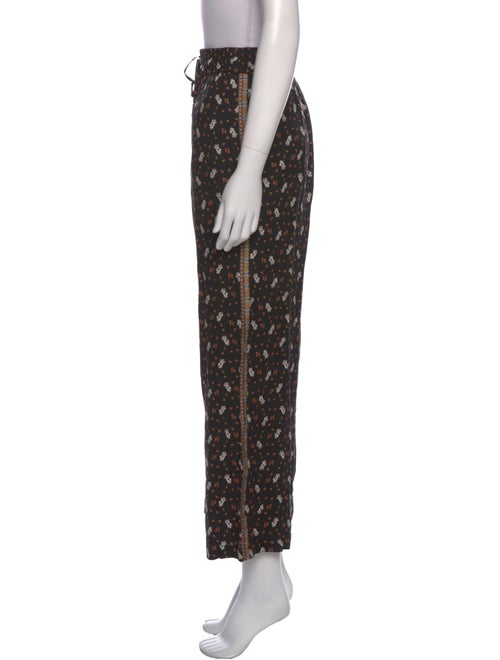 Alice + Olivia Floral Print Wide Leg Pants