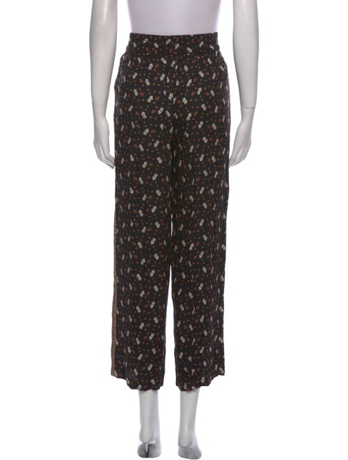Alice + Olivia Floral Print Wide Leg Pants