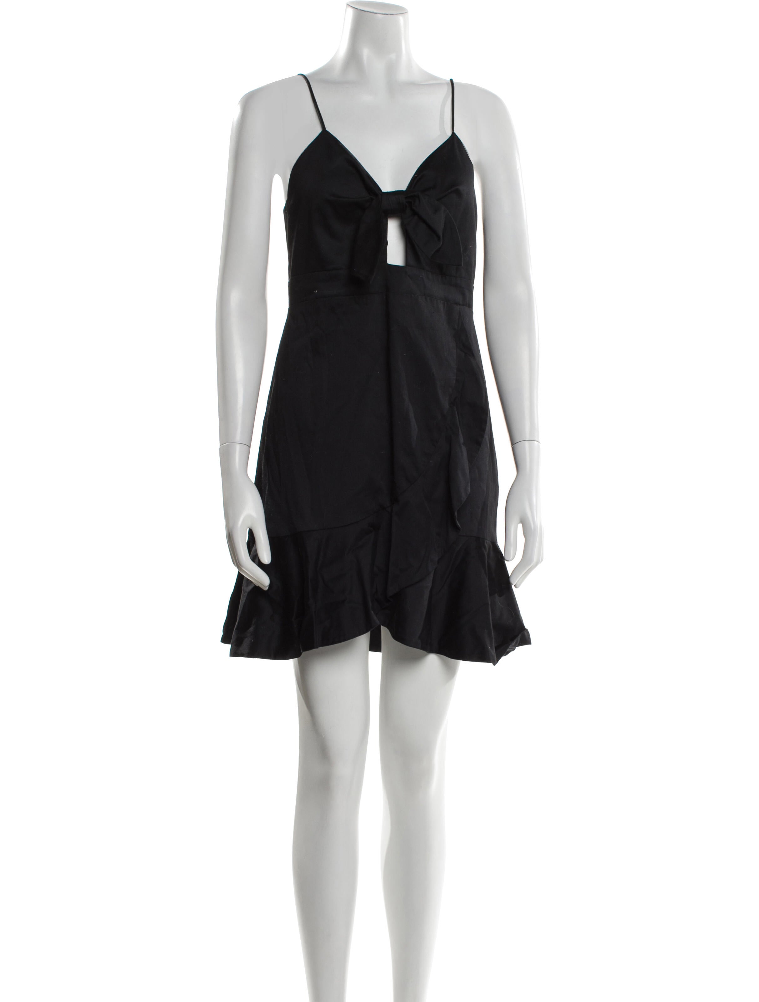 Alice + Olivia V-Neck Mini Dress