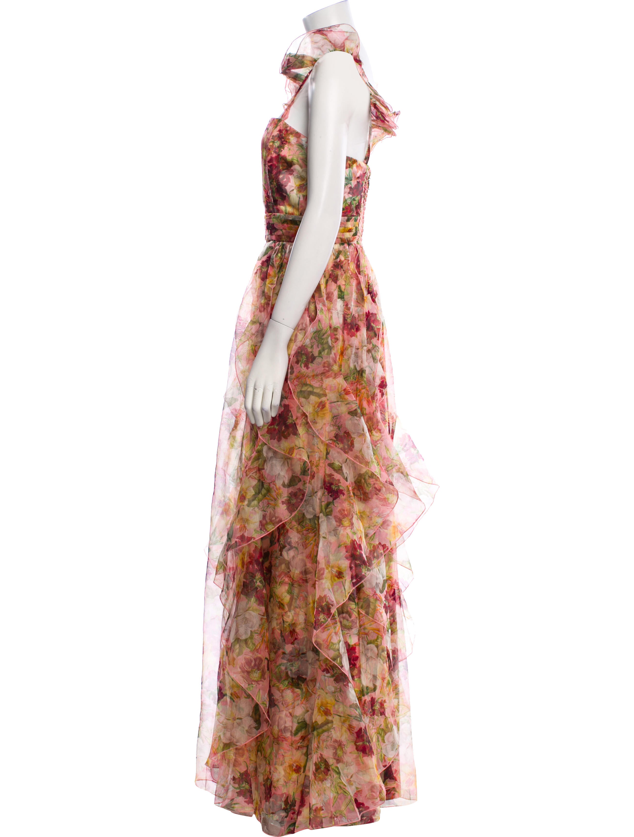 Alice + Olivia Silk Long Dress w/ Tags