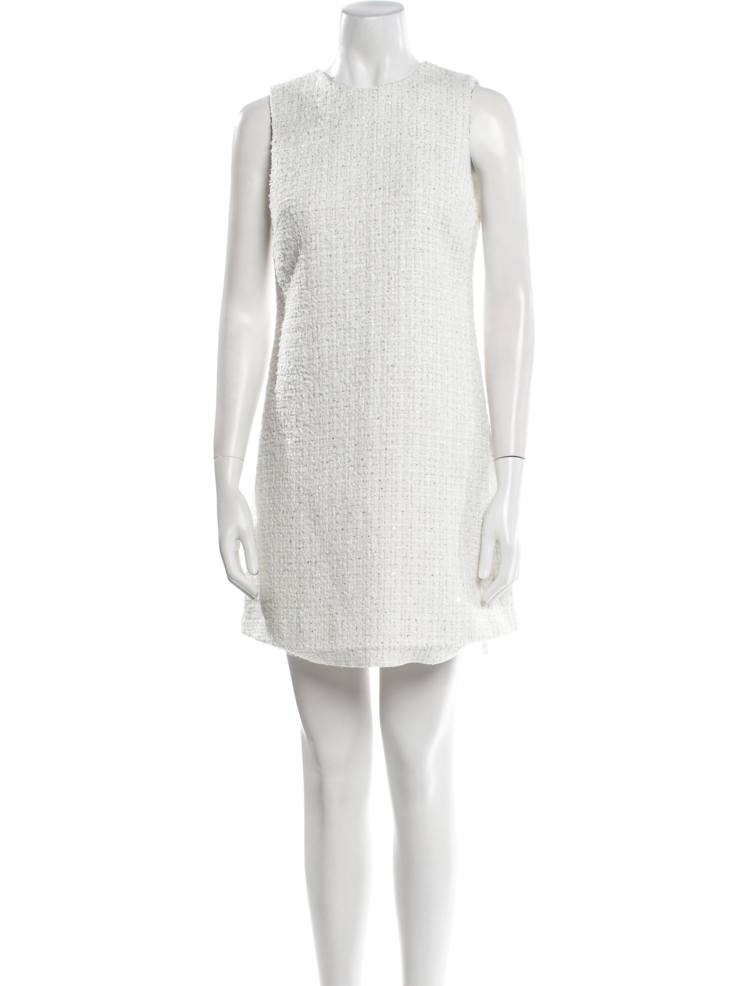 Alice + Olivia Crew Neck Mini Dress