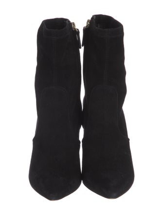 Alice + Olivia Suede Sock Boots
