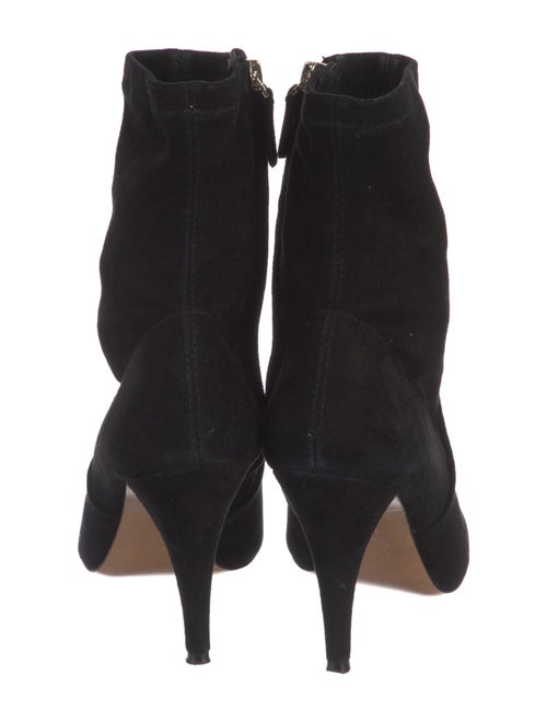 Alice + Olivia Suede Sock Boots