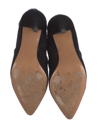 Alice + Olivia Suede Sock Boots