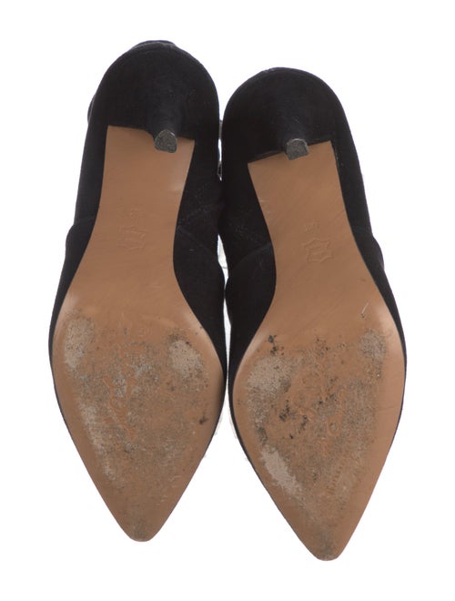 Alice + Olivia Suede Sock Boots