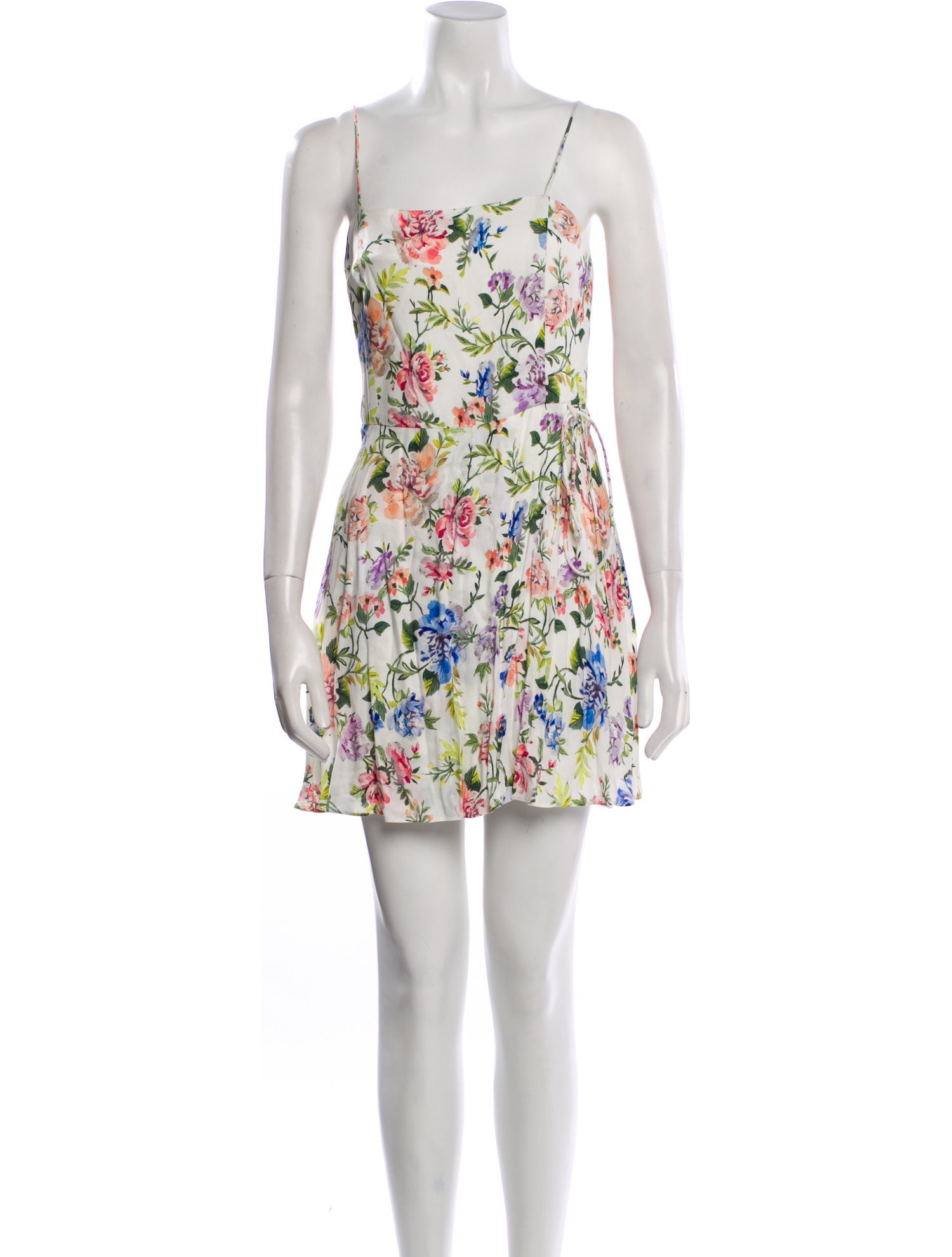 Alice + Olivia Floral Print Mini Dress
