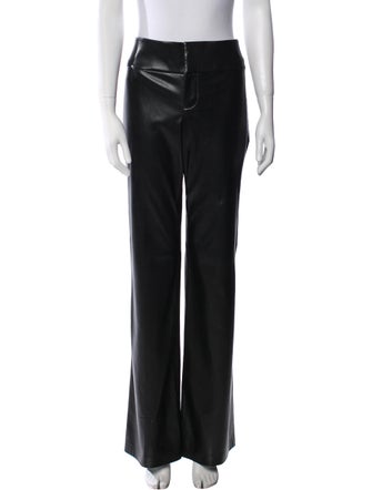 Alice + Olivia Faux Leather Wide Leg Pants