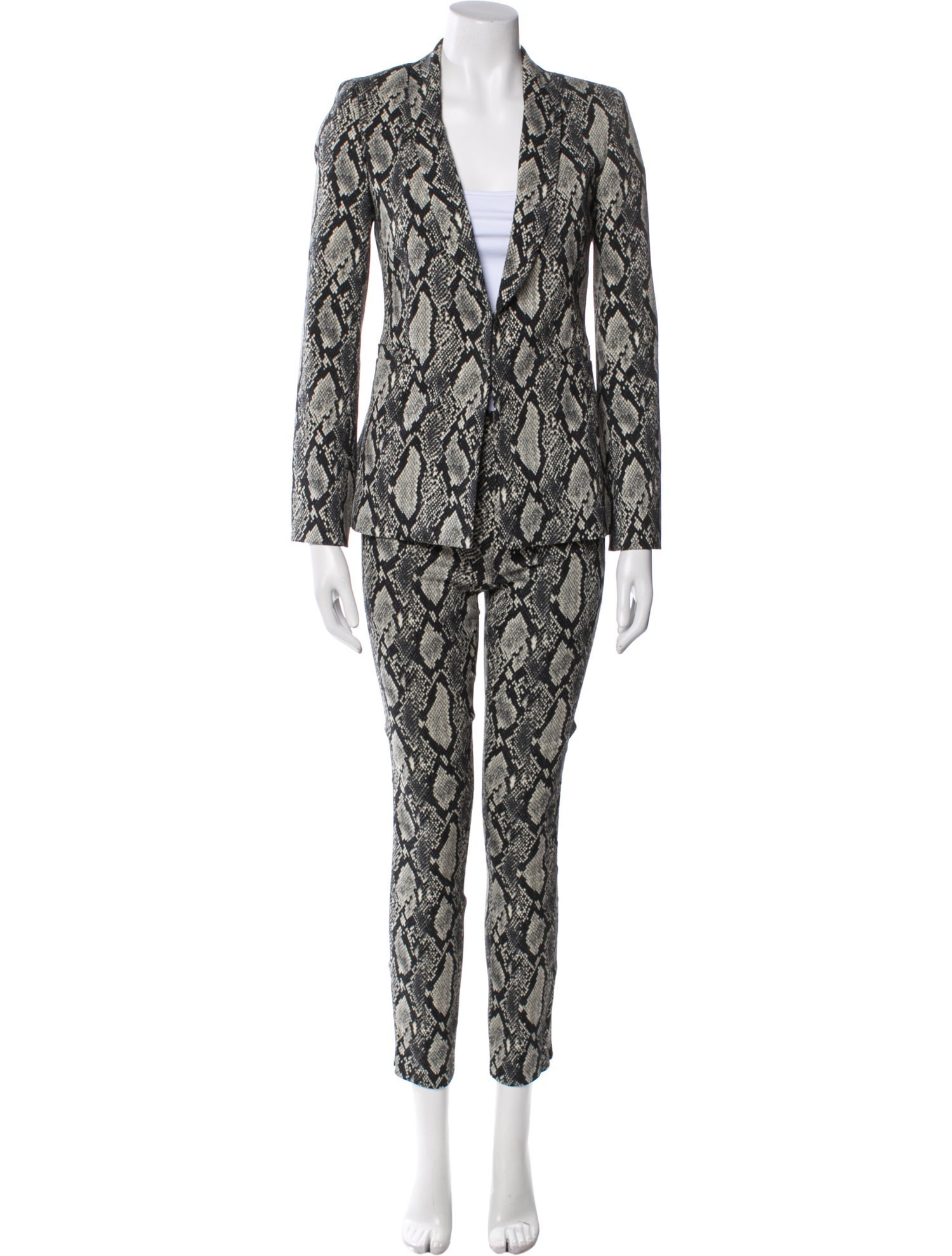Alice + Olivia Animal Print Pantsuit