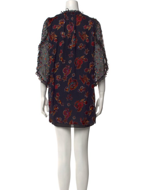 Alice + Olivia Silk Mini Dress