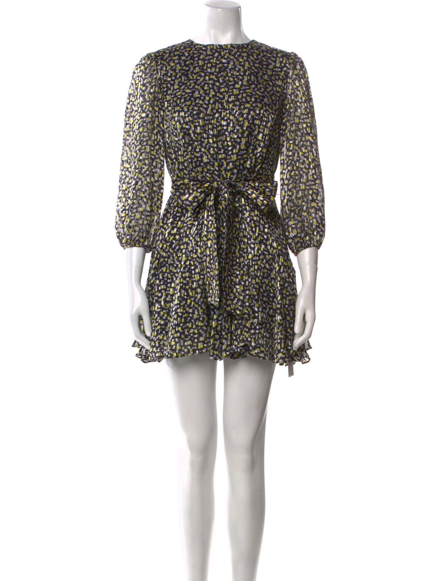 Alice + Olivia Printed Mini Dress