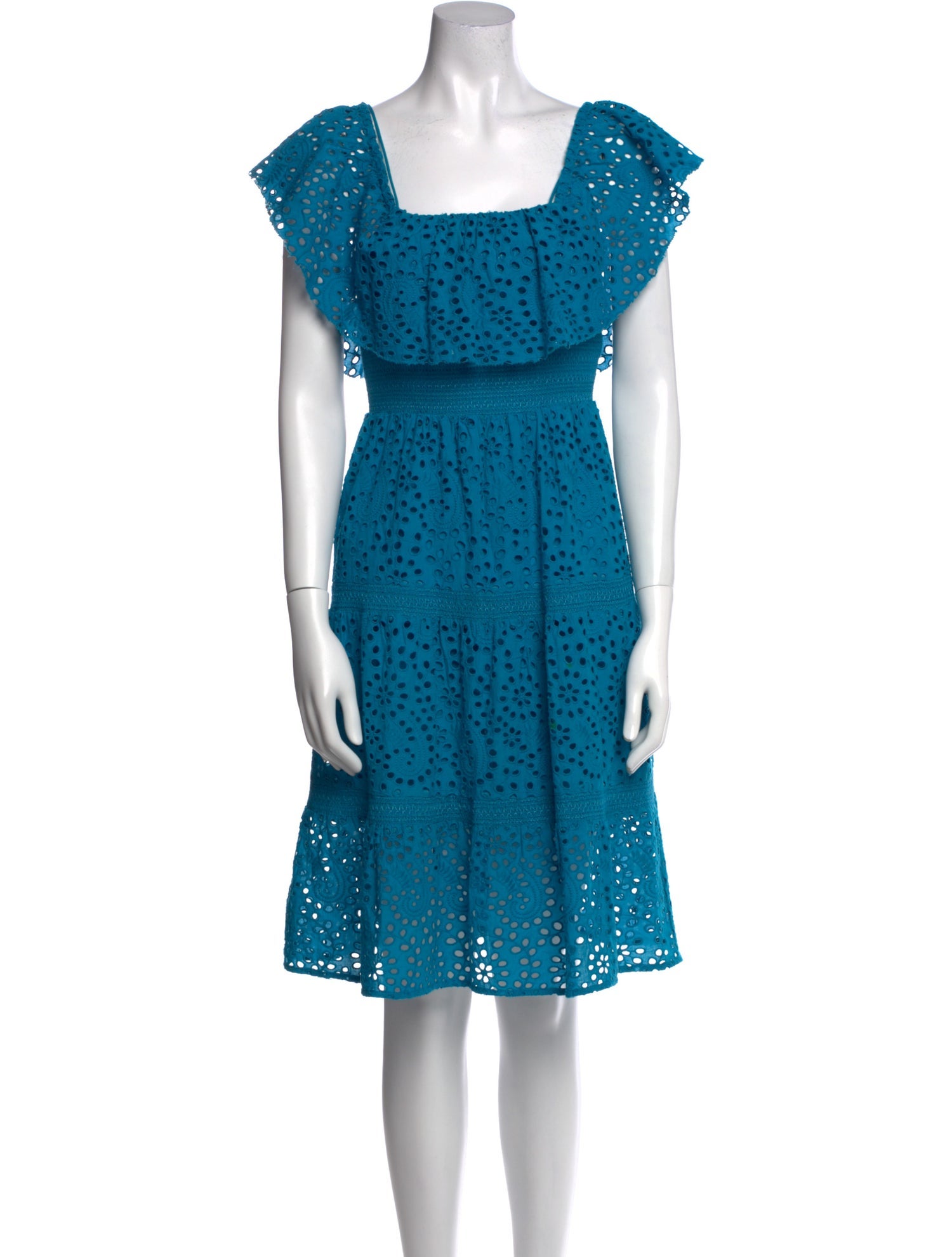 Alice + Olivia Polka Dot Print Mini Dress