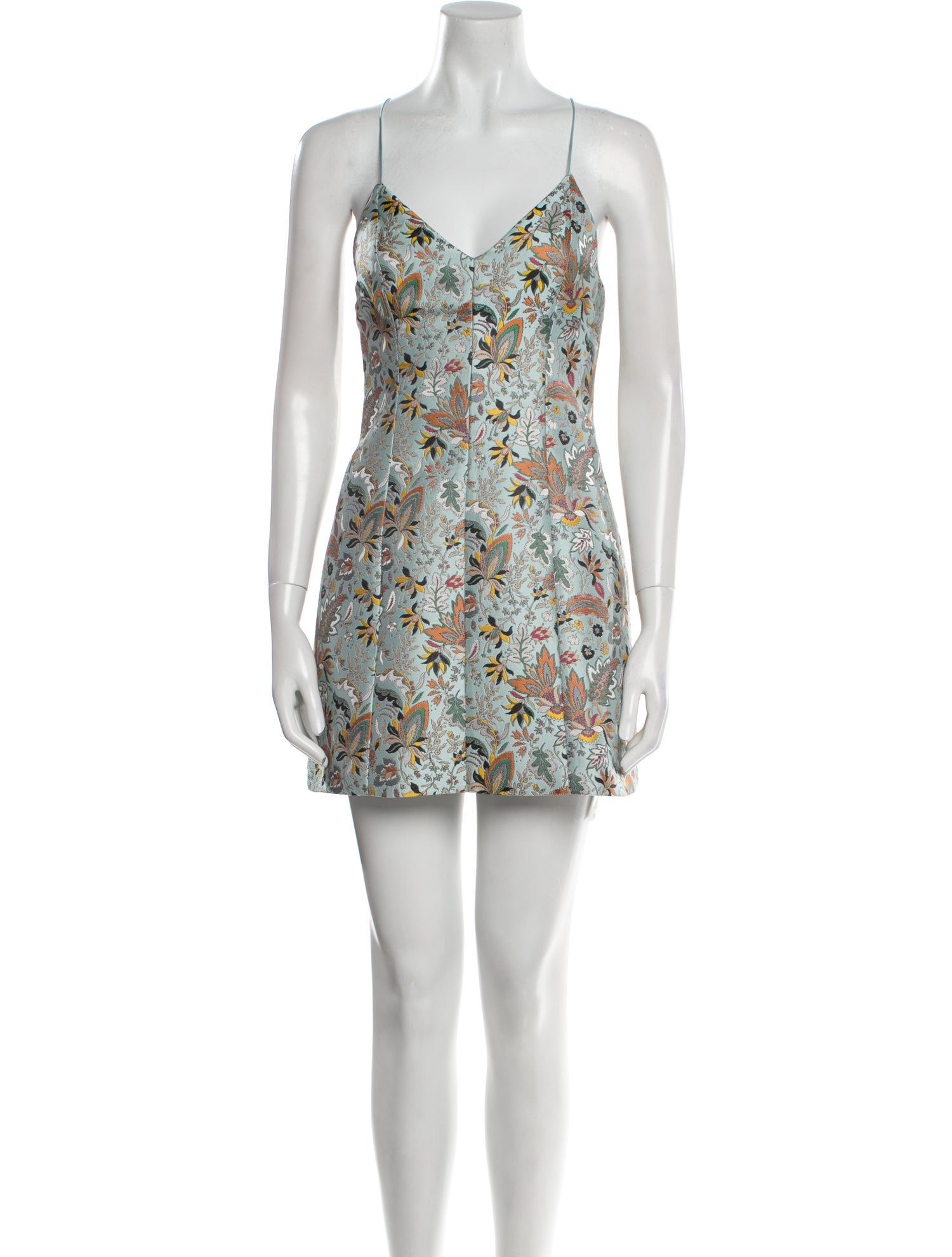 Alice + Olivia Floral Print Mini Dress