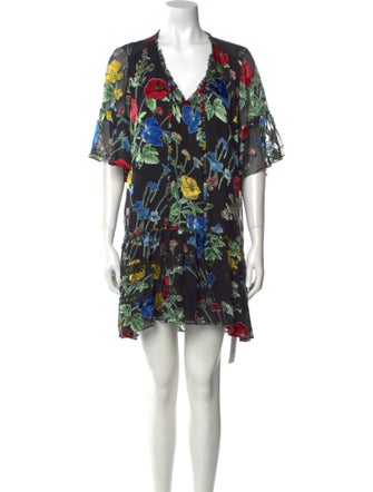 Alice + Olivia Printed Mini Dress