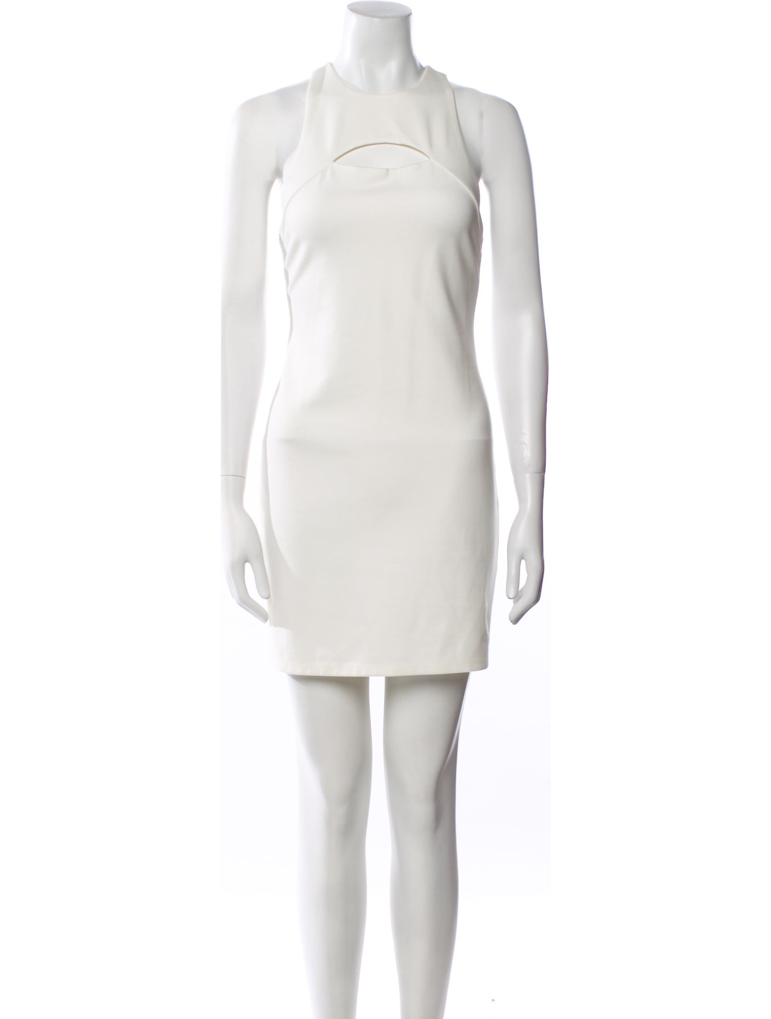 Alice + Olivia Crew Neck Mini Dress