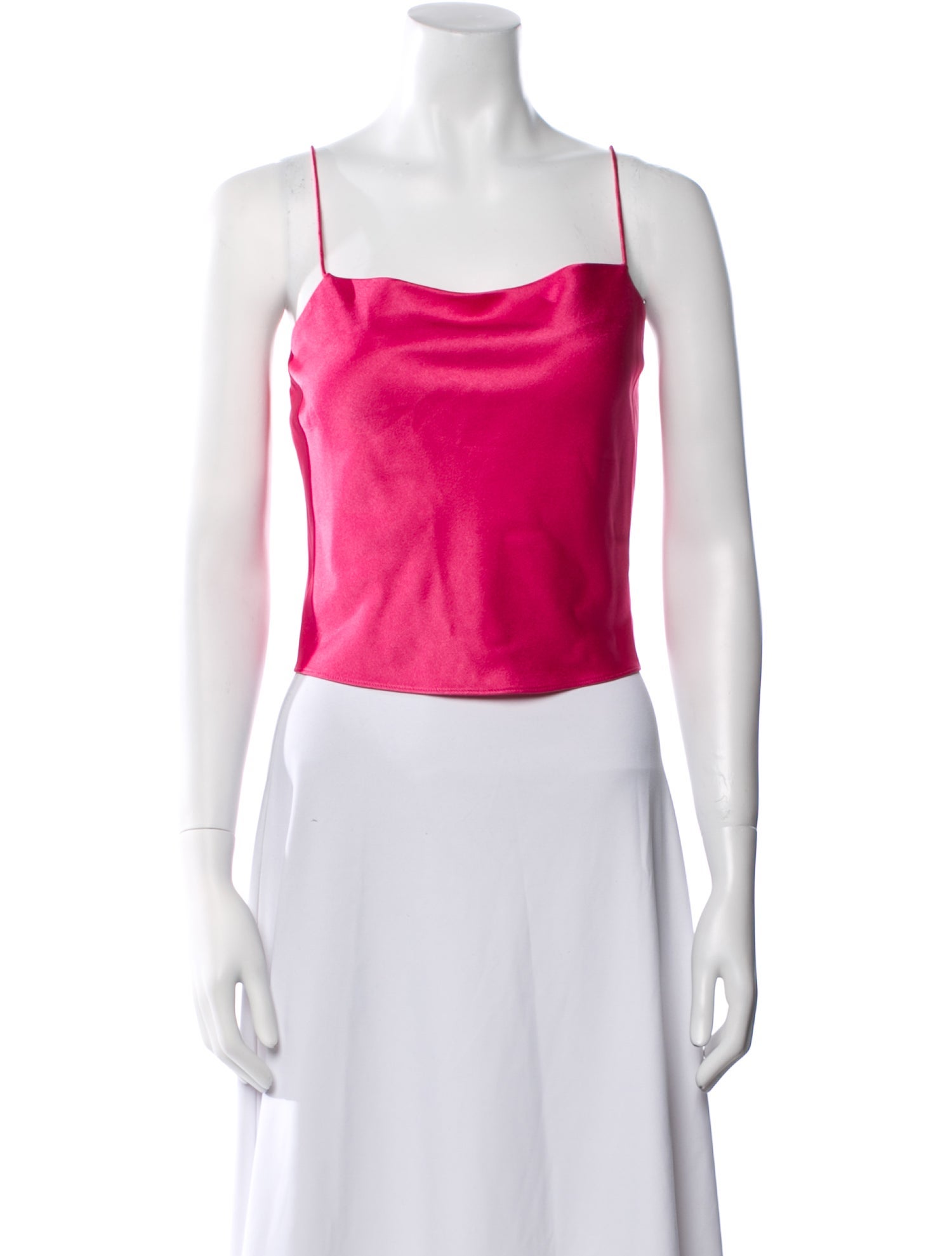 Alice + Olivia Square Neckline Sleeveless Crop Top w/ Tags