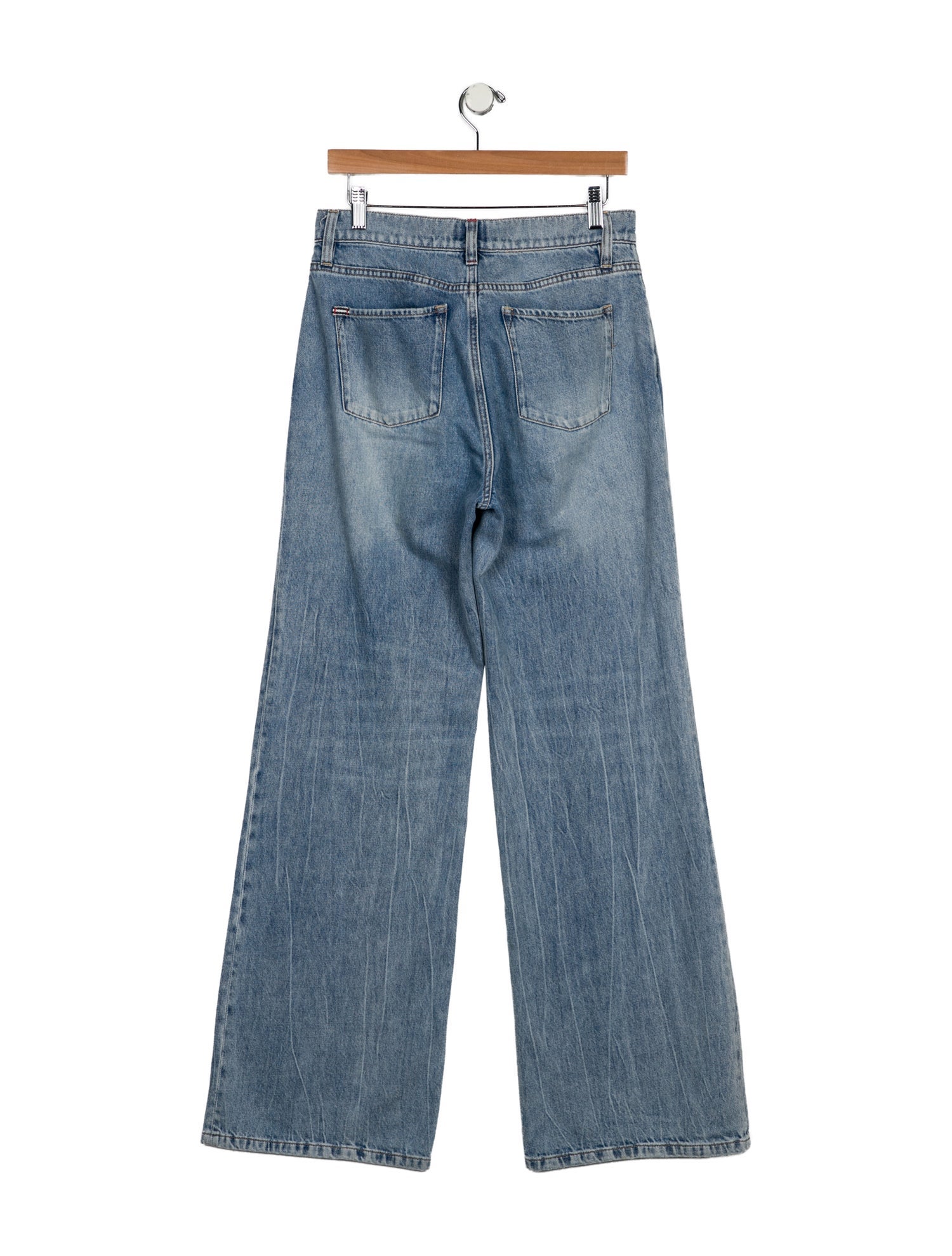 Alice + Olivia High-Rise Wide Leg Jeans