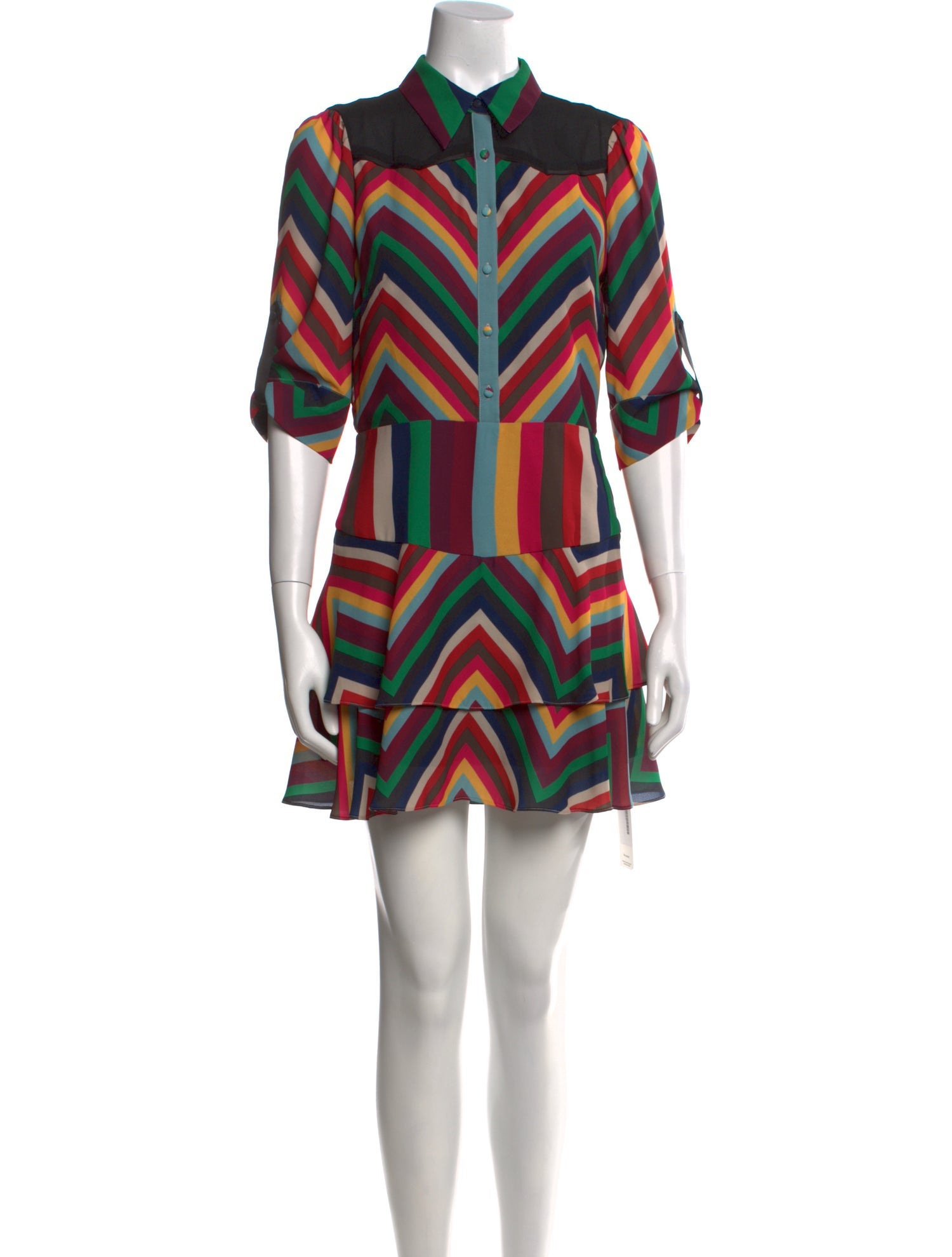 Alice + Olivia Striped Romper