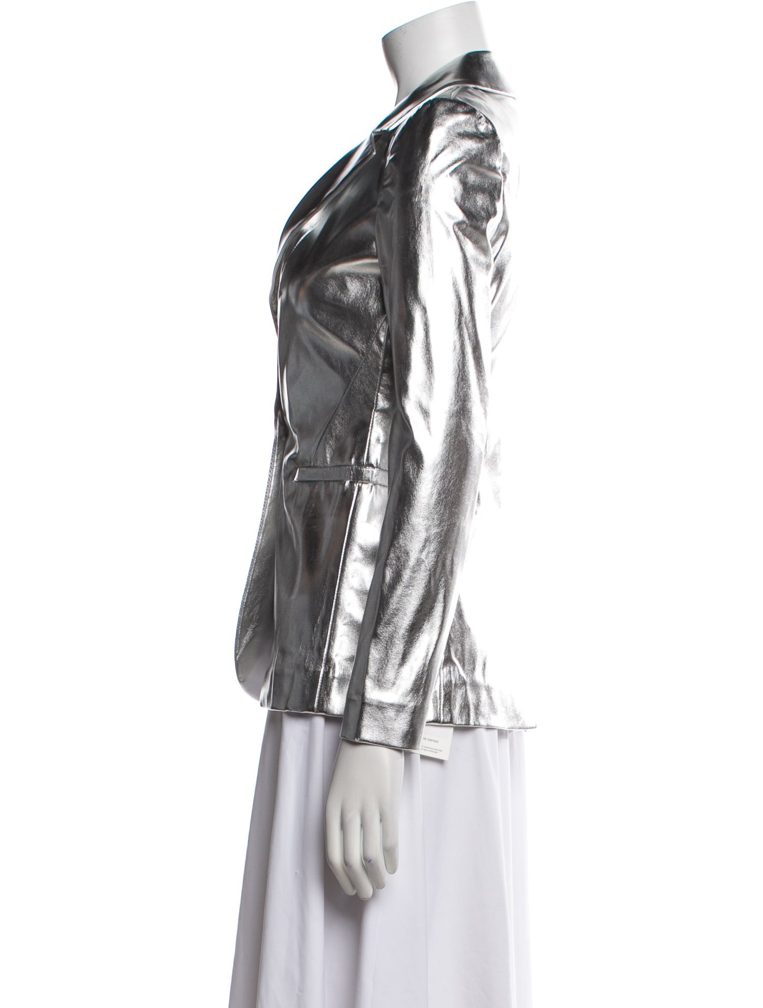 Alice + Olivia Faux Leather Blazer w/ Tags