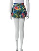 Alice + Olivia Floral Print Mini Shorts