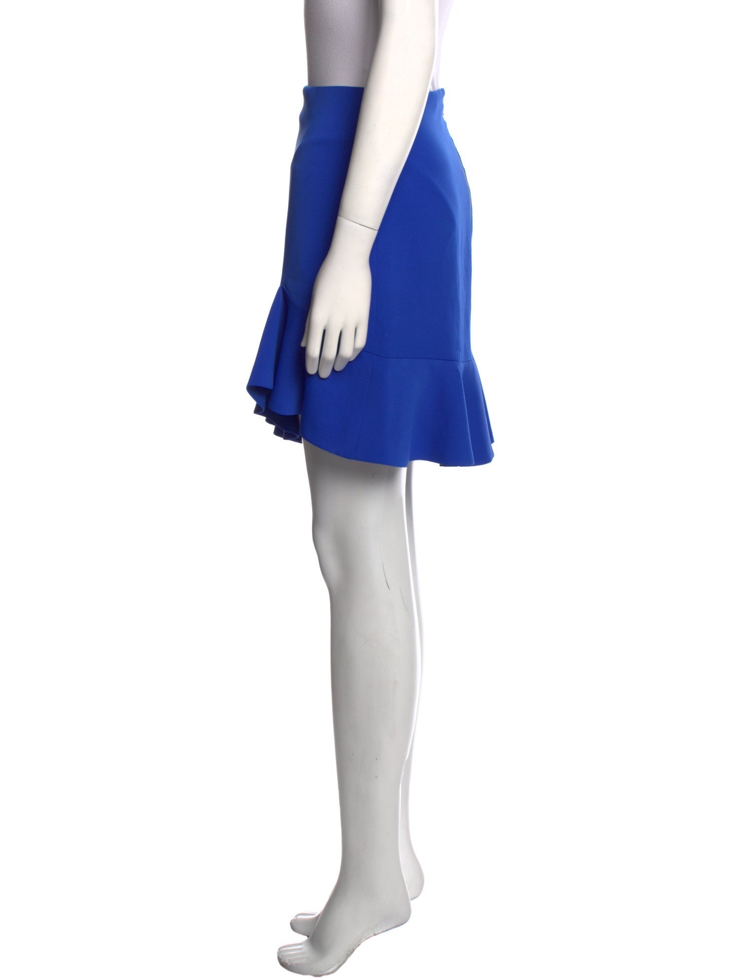 Alice + Olivia Ruffle Embellishment Mini Skirt