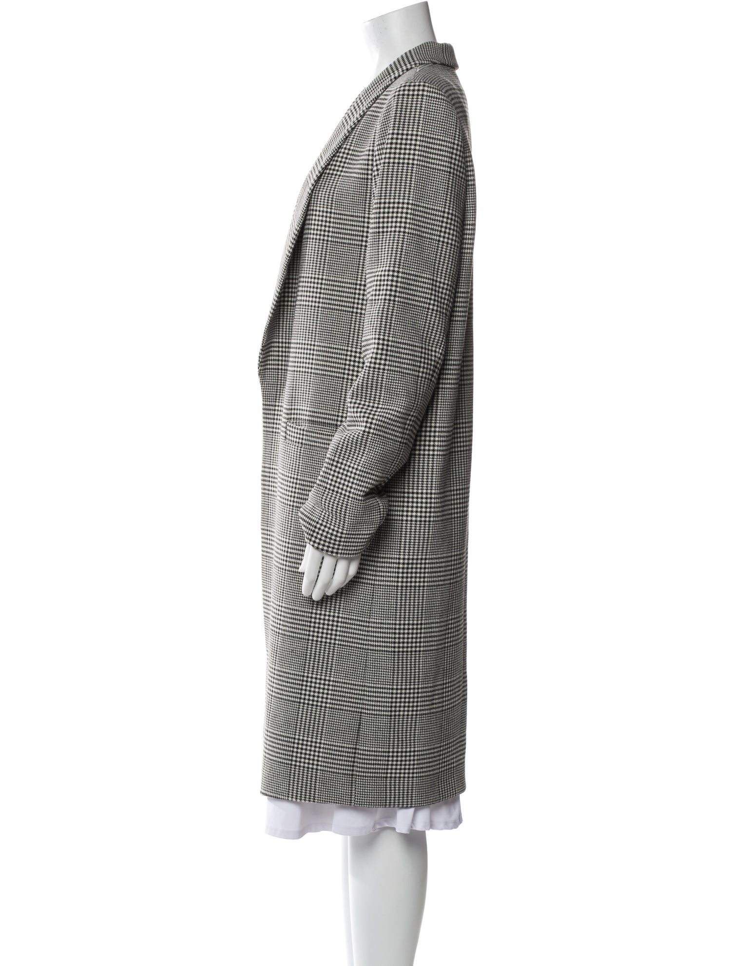 Alice + Olivia Plaid Print Coat