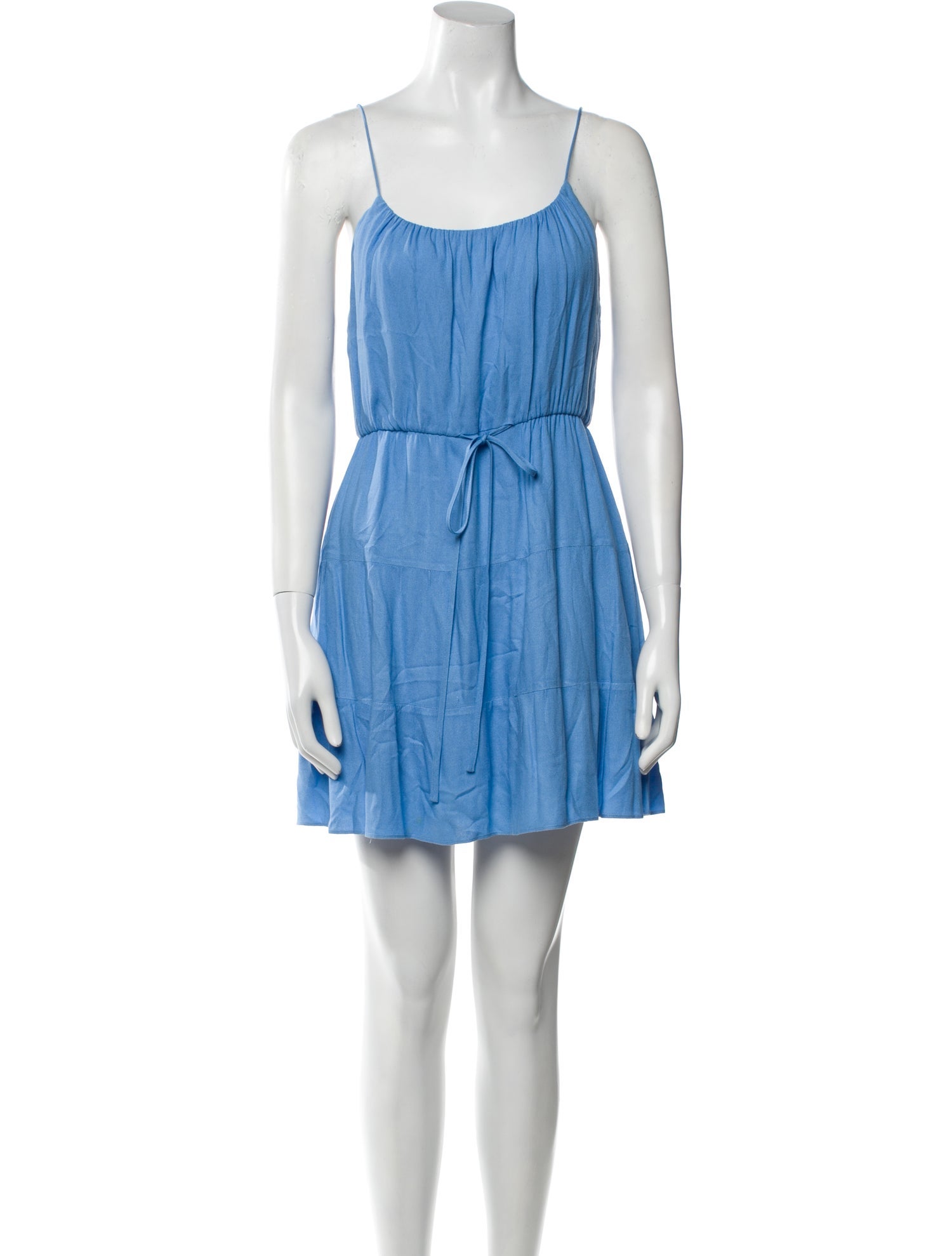 Alice + Olivia Scoop Neck Mini Dress
