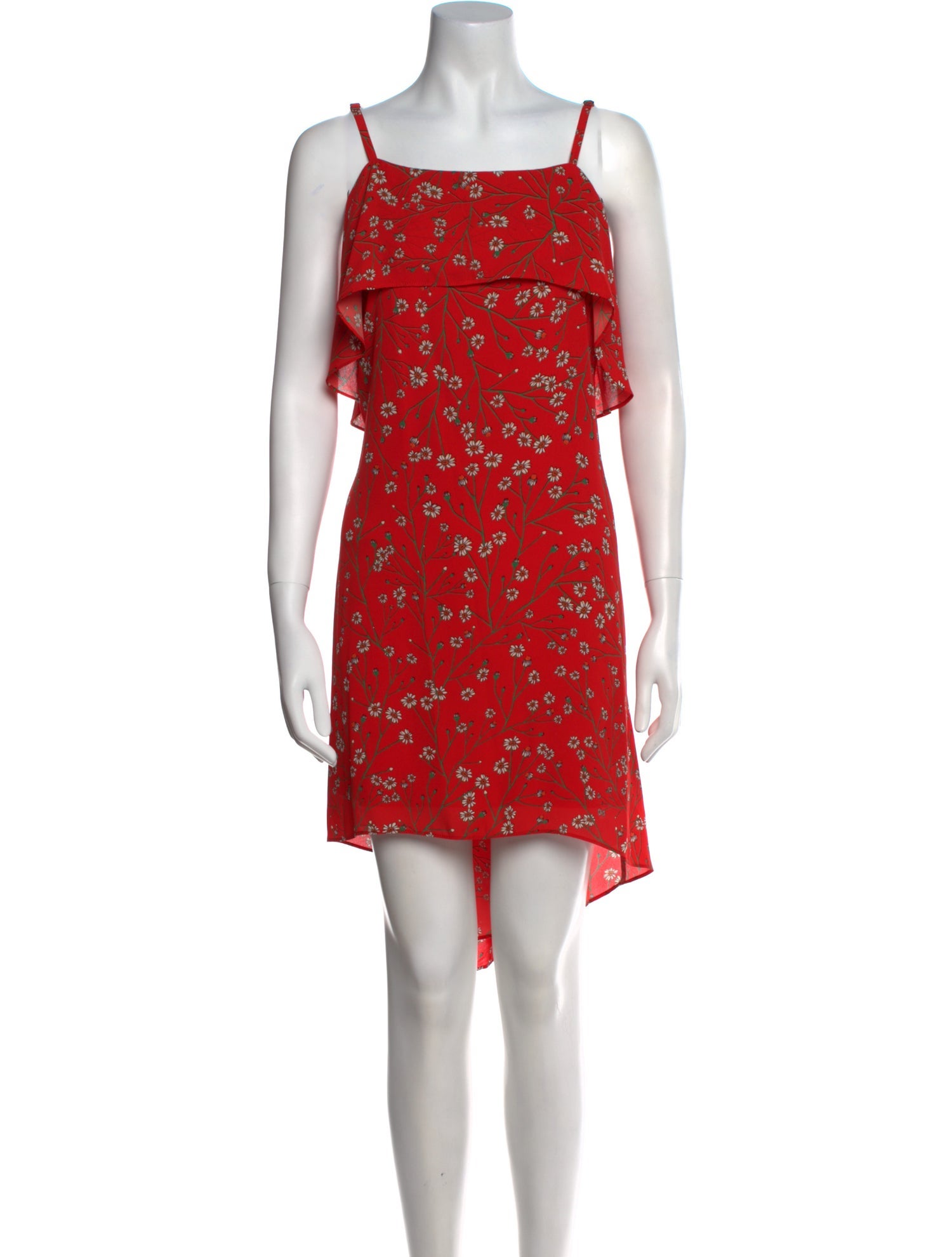 Alice + Olivia Floral Print Knee-Length Dress