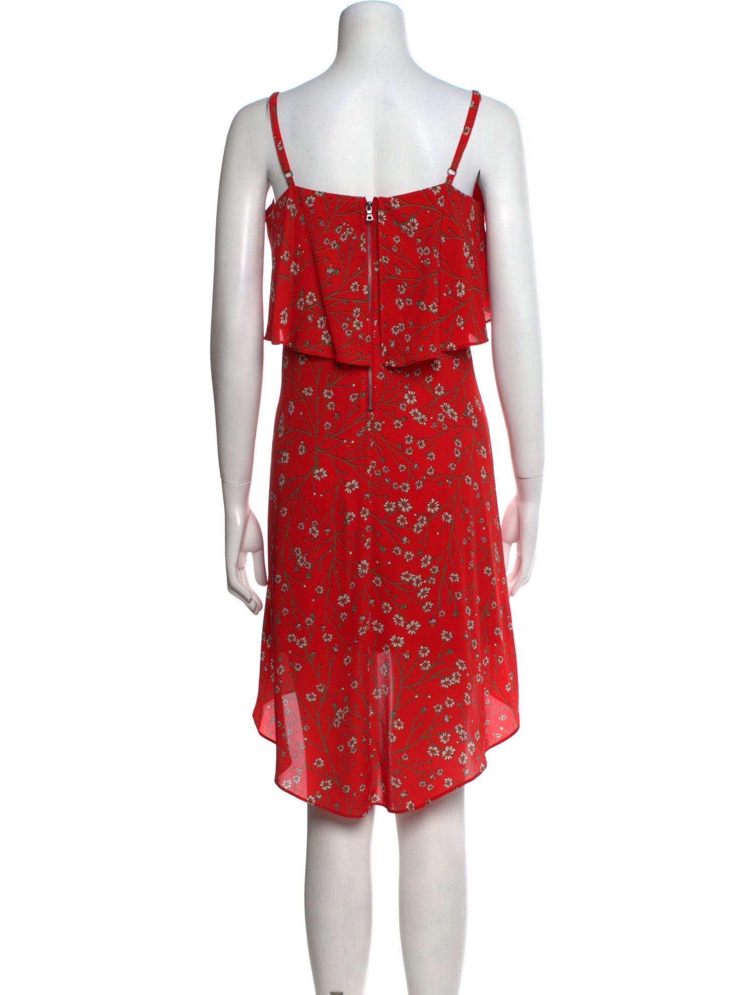 Alice + Olivia Floral Print Knee-Length Dress