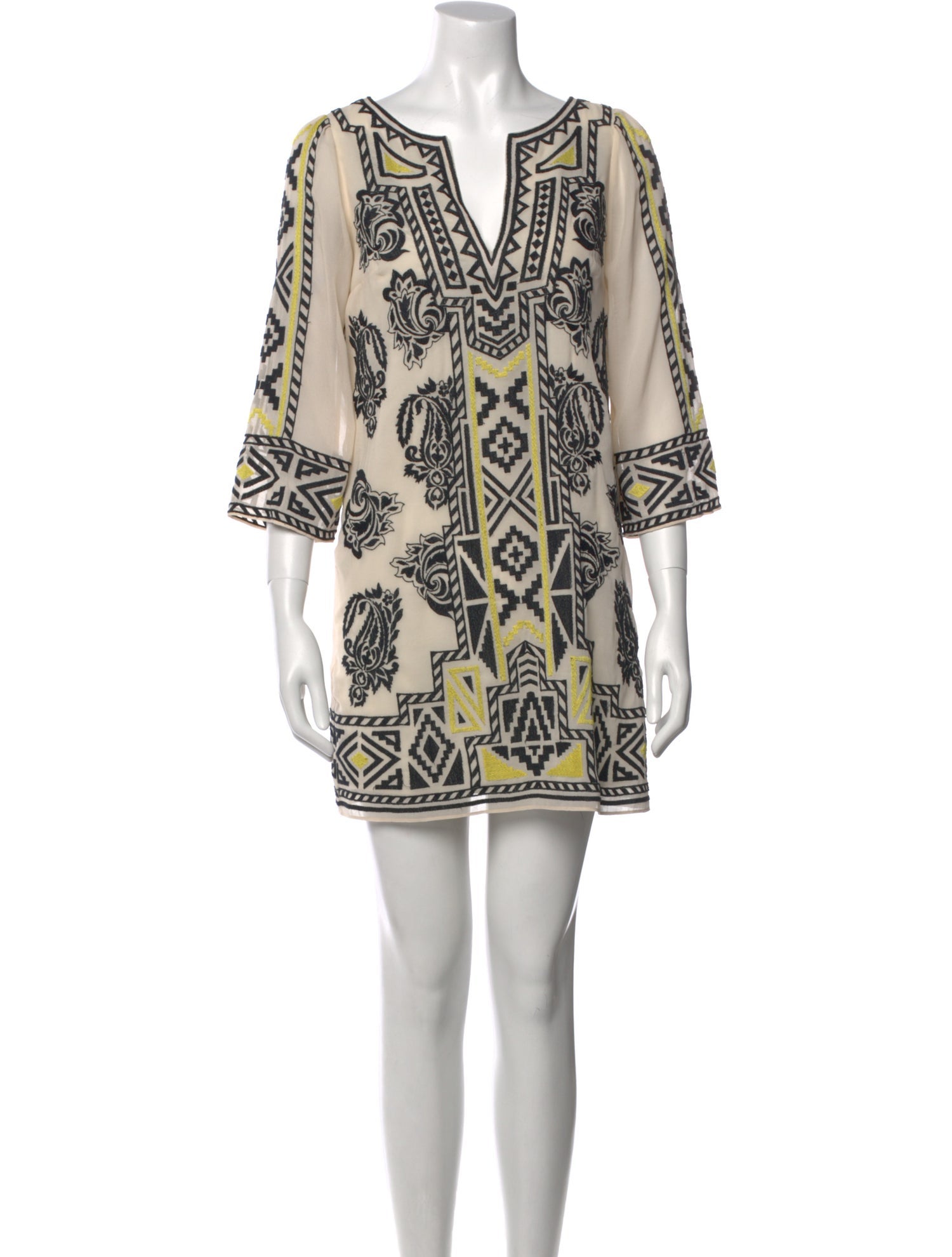 Alice + Olivia Printed Mini Dress