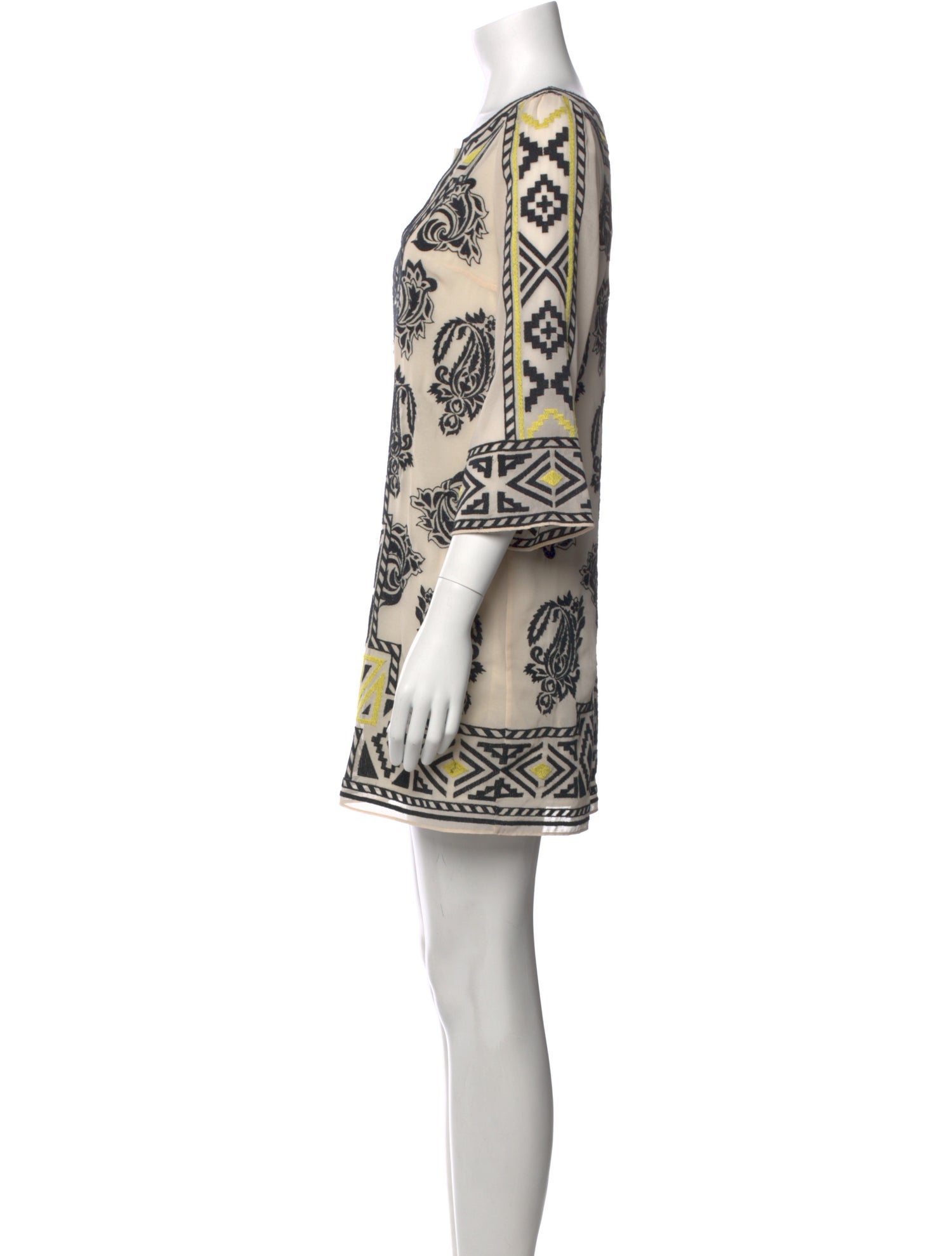 Alice + Olivia Printed Mini Dress