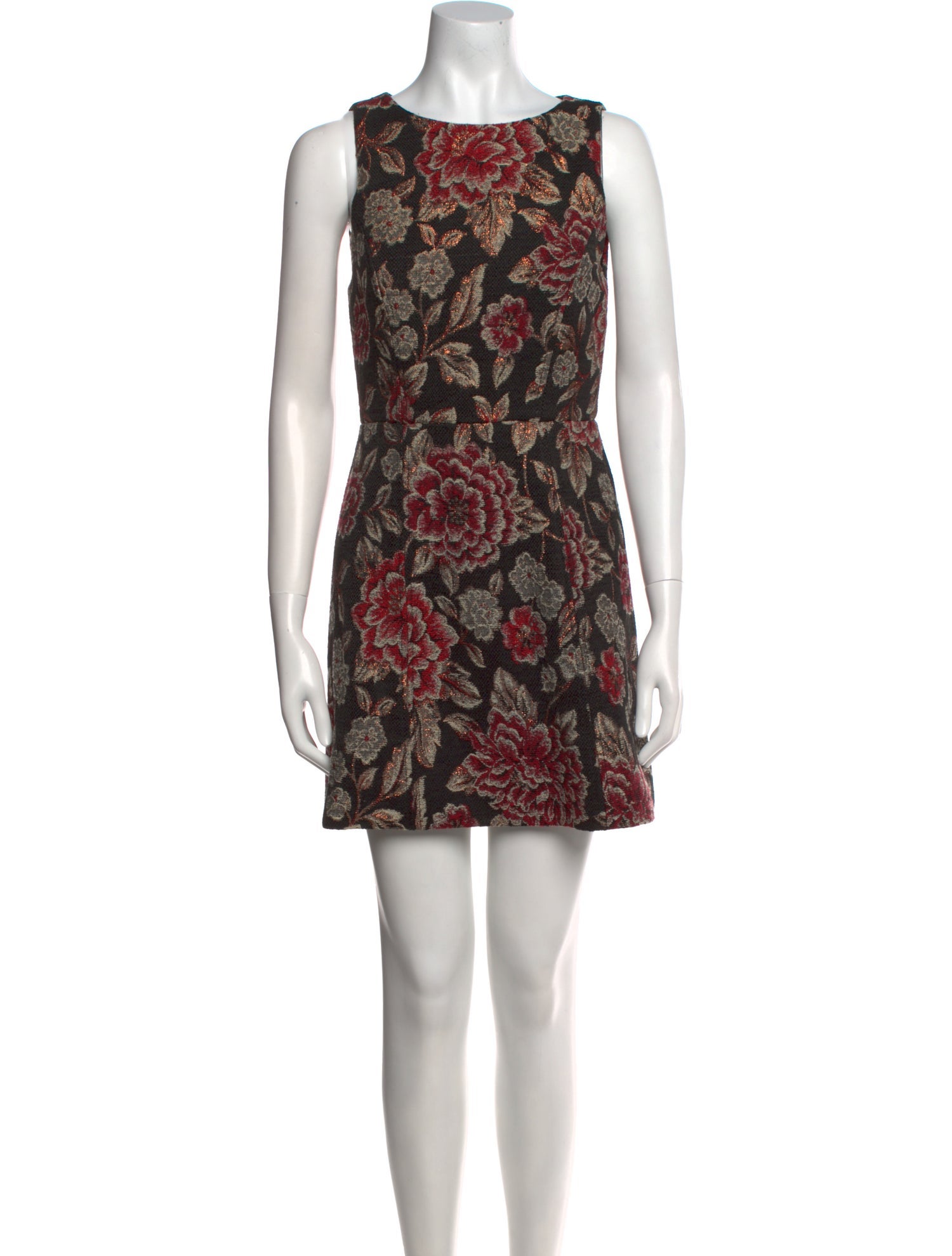 Alice + Olivia Floral Print Mini Dress