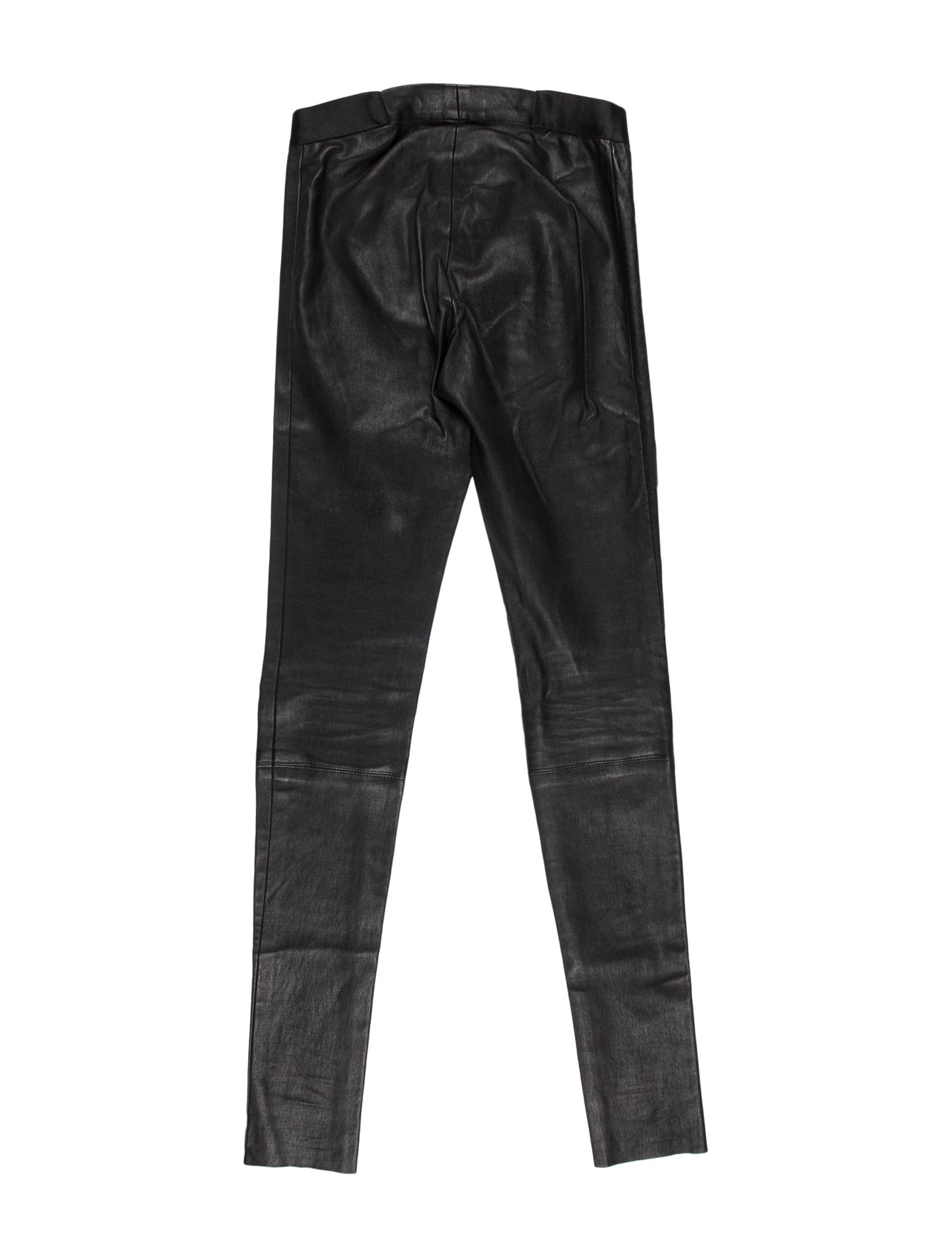 Alice + Olivia Leather Skinny Leg Pants