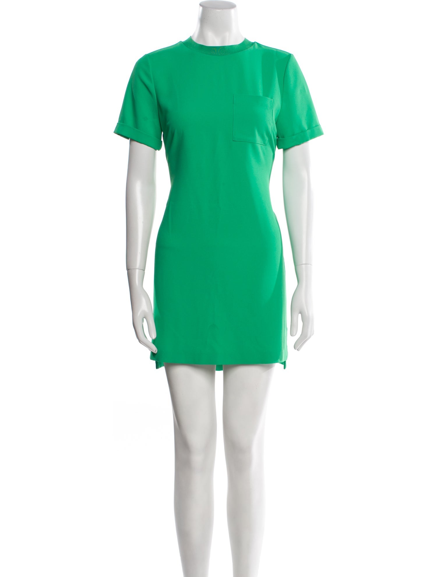 Alice + Olivia Crew Neck Mini Dress